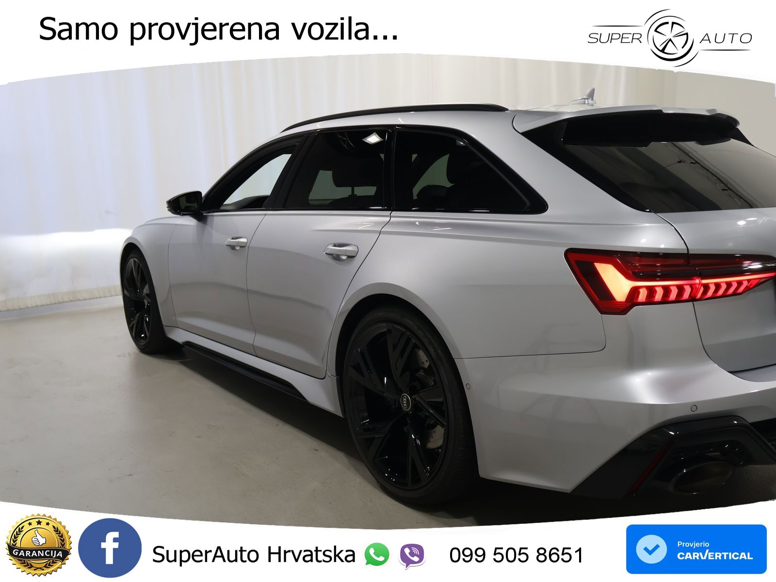 Audi RS6 Avant 4.0 TFSI V8 (600 KS) quattro Tiptronic MATRIX+GR SJED+KAM