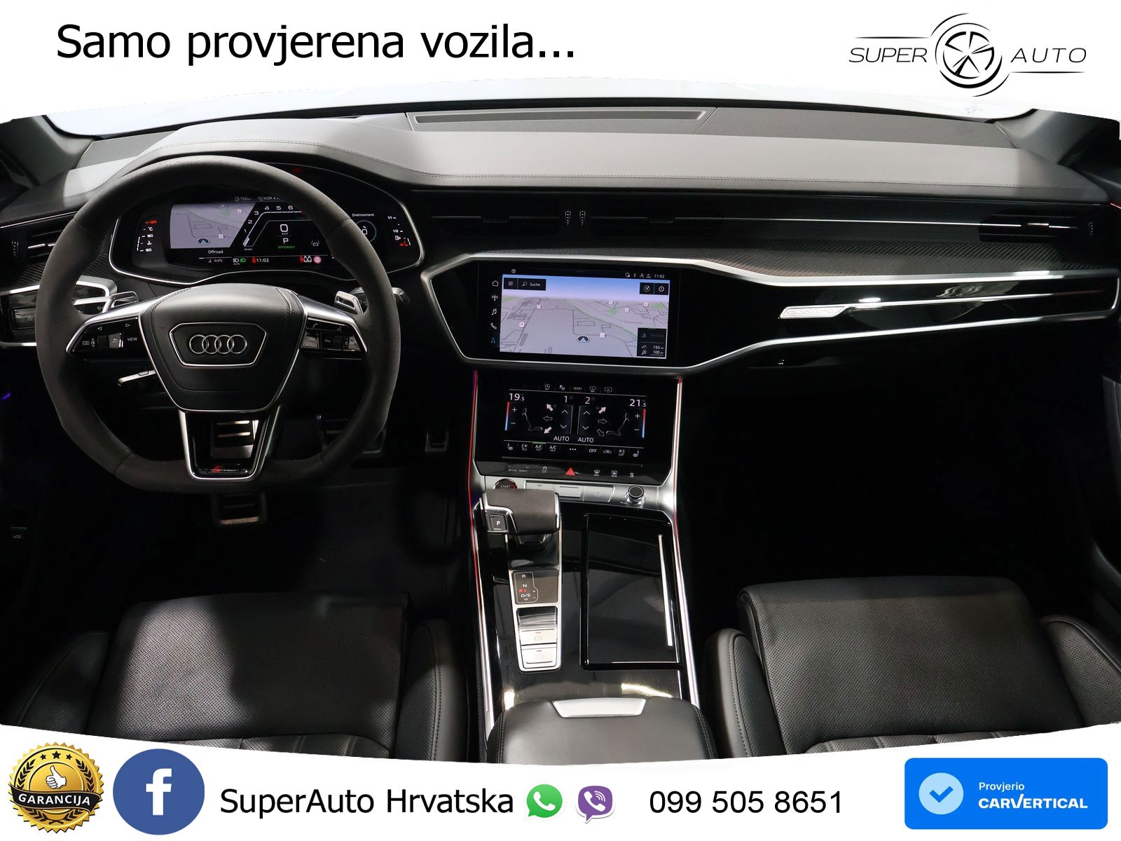 Audi RS6 Avant 4.0 TFSI V8 (600 KS) quattro Tiptronic MATRIX+GR SJED+KAM