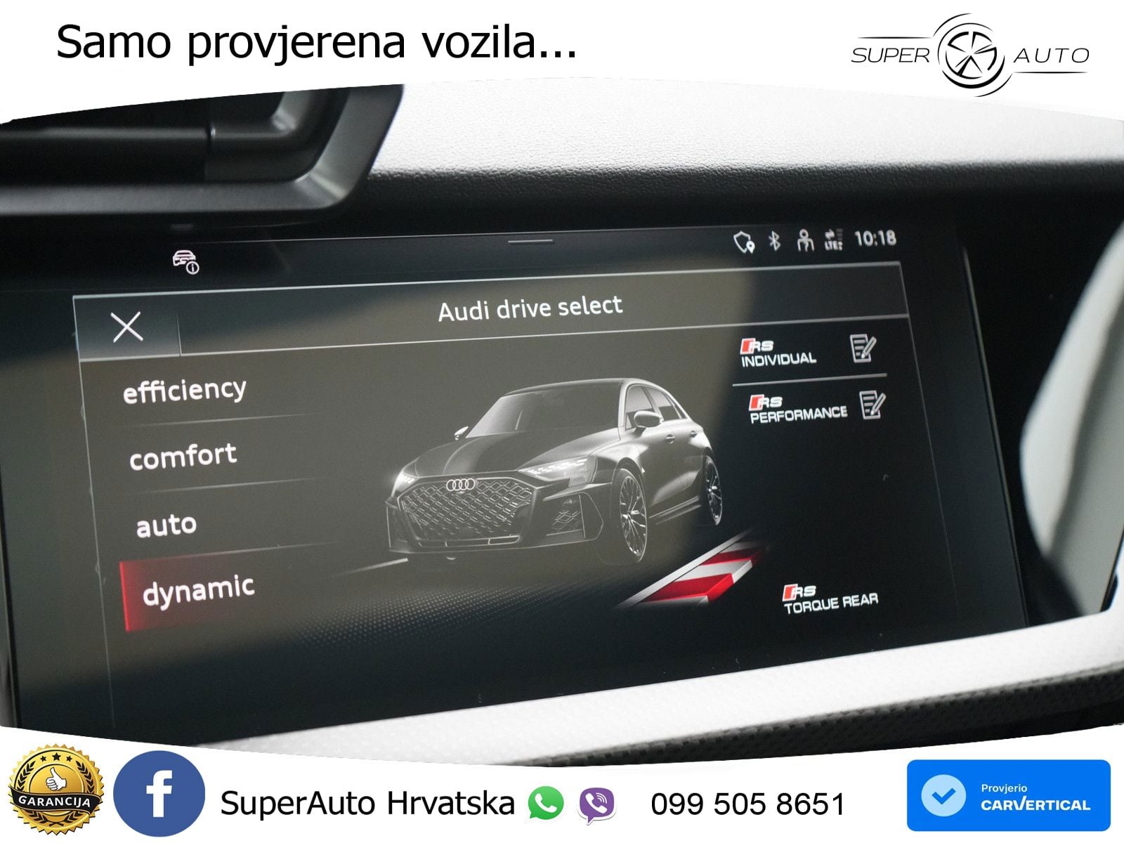 Audi RS3 Sportback 2.5 TFSI (400 KS) quattro S tronic LED+GR SJED+ACC