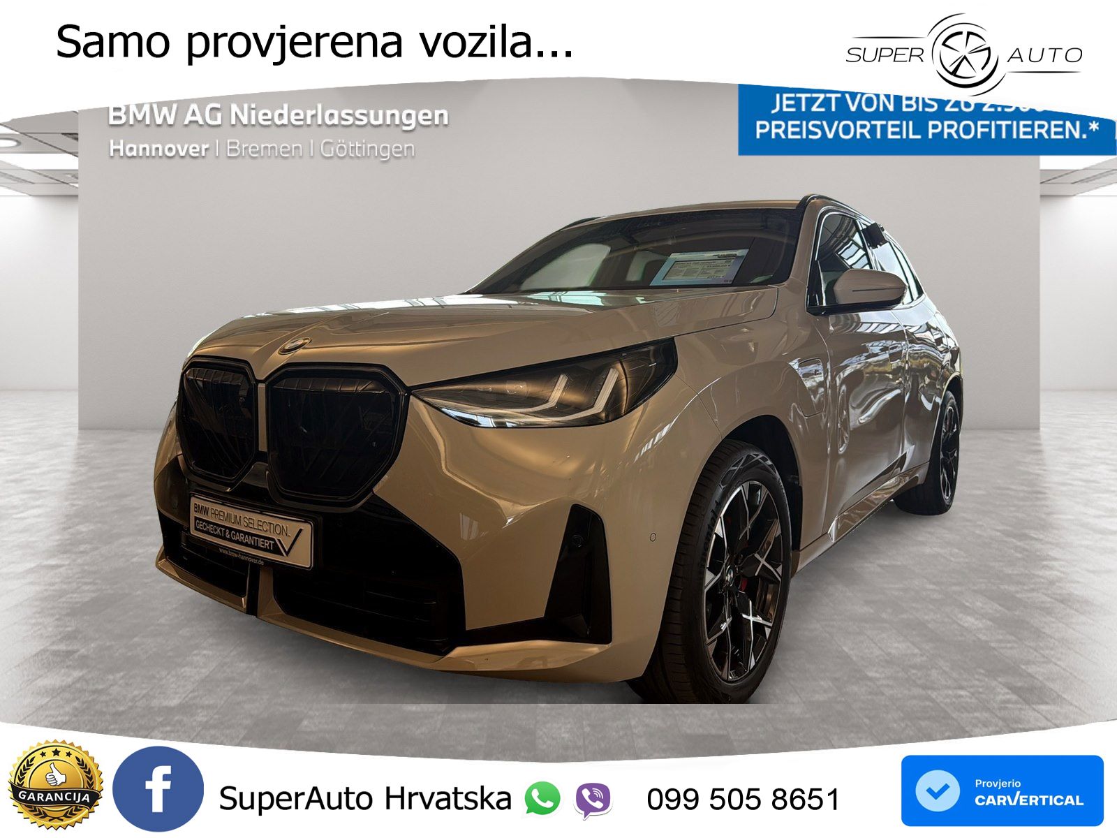 BMW X3 30e xDrive Steptronic M Sport LED+GR SJED+ACC