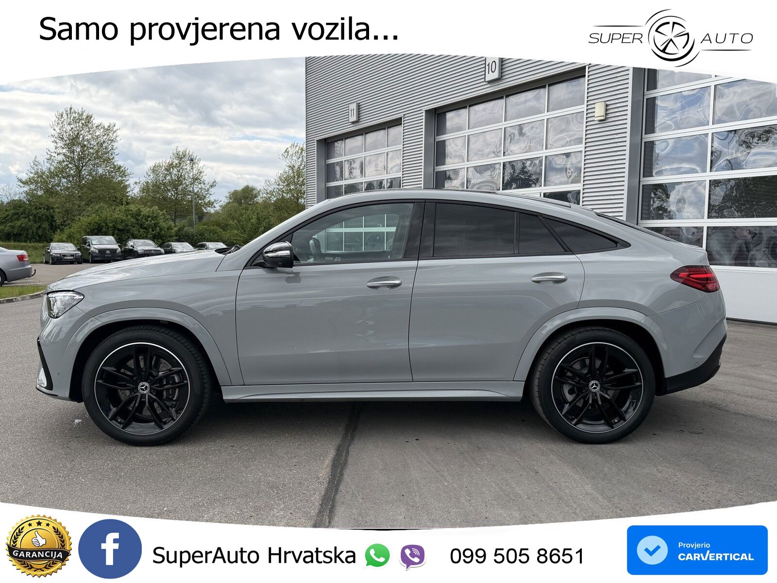 Mercedes GLE 450d (367 KS) EQ Boost 4MATIC 9G-TRONIC AMG ZRAČNI+ACC+GR SJED+KAM+PANO