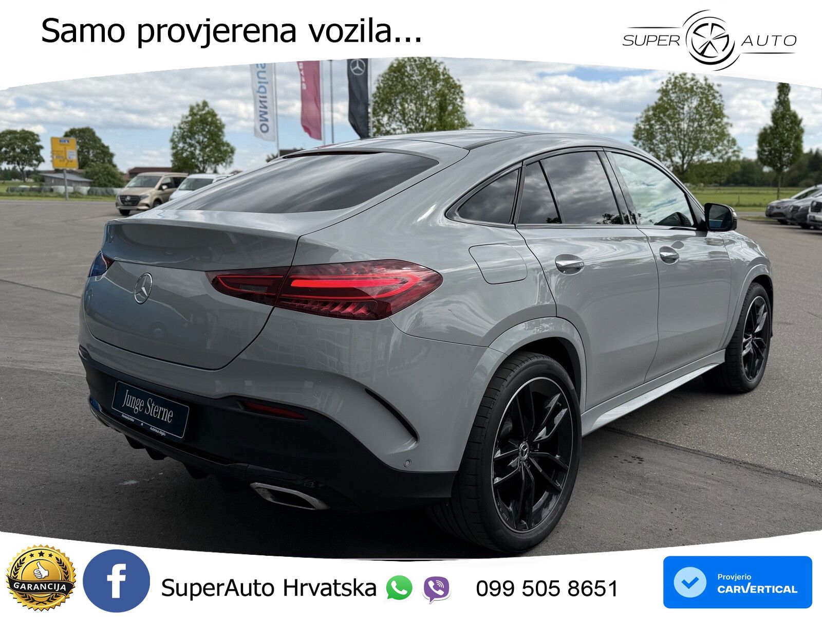 Mercedes GLE 450d (367 KS) EQ Boost 4MATIC 9G-TRONIC AMG ZRAČNI+ACC+GR SJED+KAM+PANO