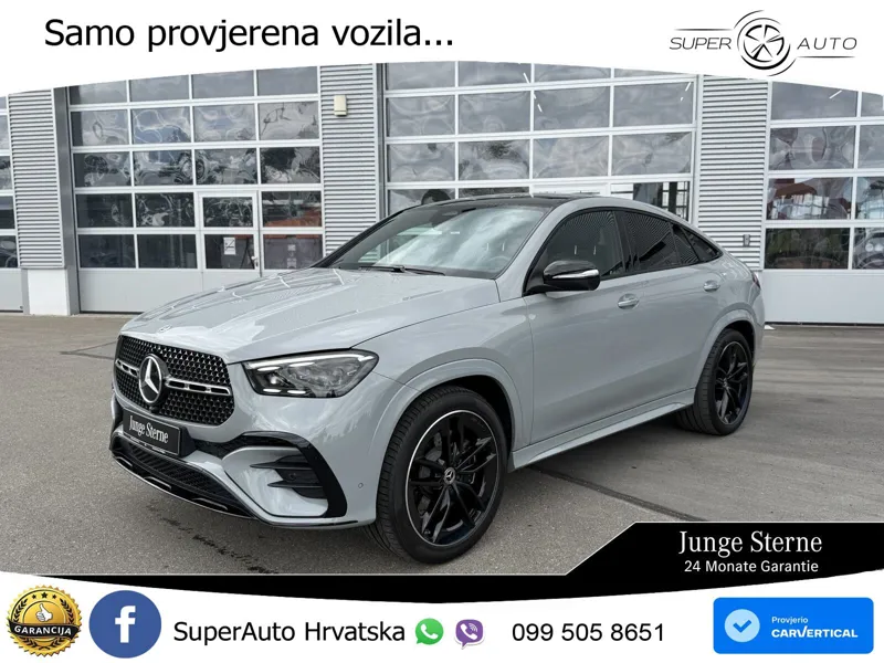 Mercedes GLE 450d (367 KS) EQ Boost 4MATIC 9G-TRONIC AMG ZRAČNI+ACC+GR SJED+KAM+PANO