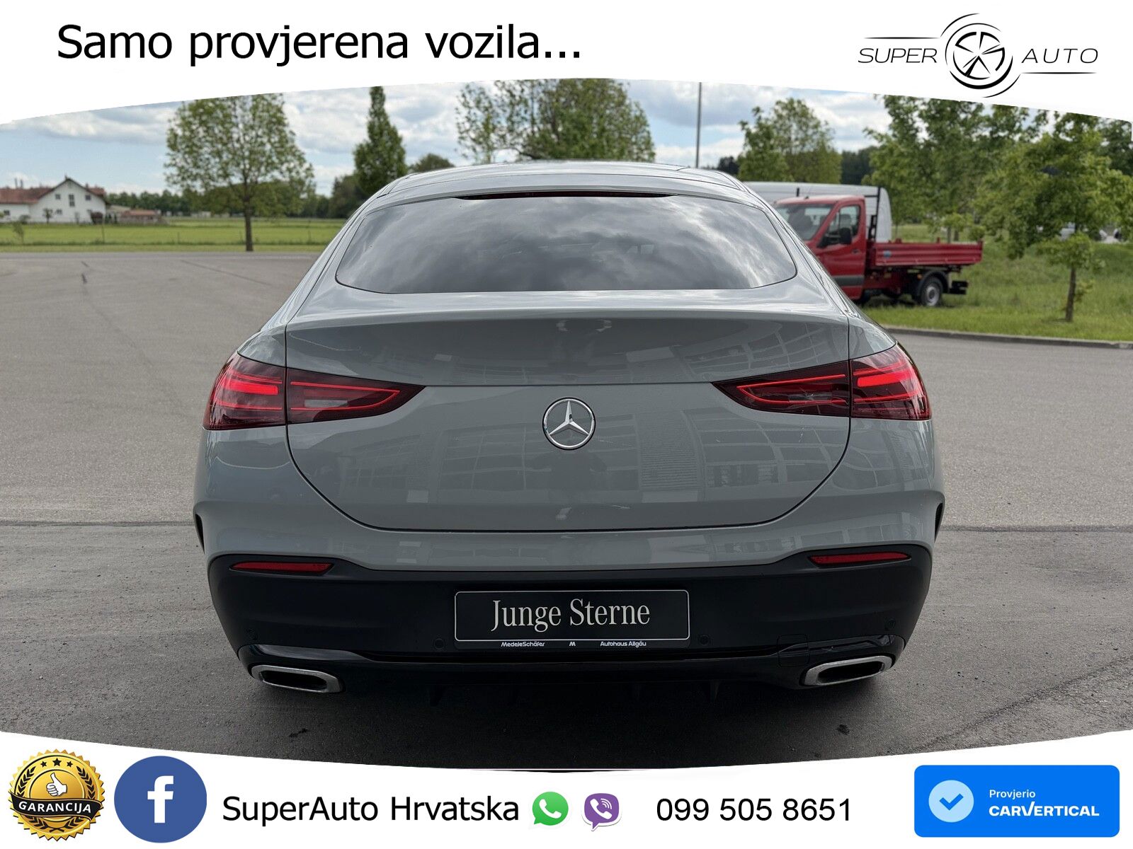 Mercedes GLE 450d (367 KS) EQ Boost 4MATIC 9G-TRONIC AMG ZRAČNI+ACC+GR SJED+KAM+PANO