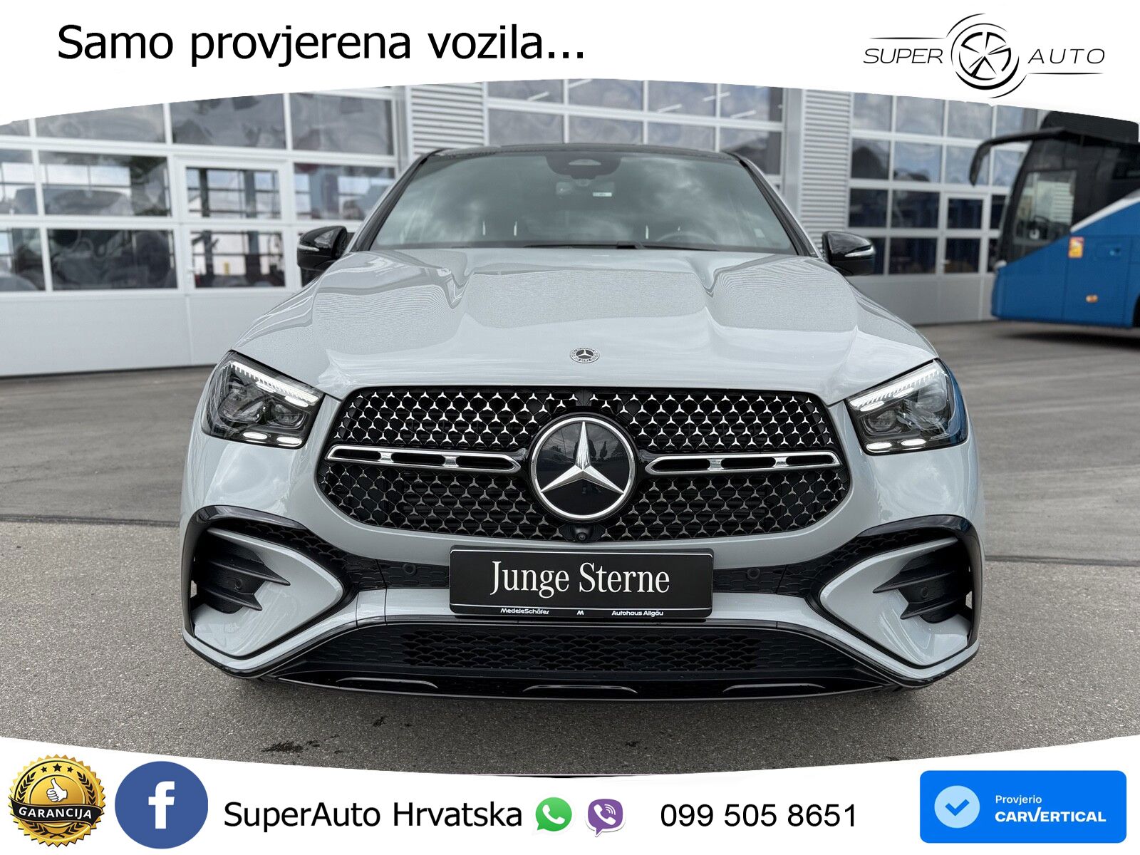 Mercedes GLE 450d (367 KS) EQ Boost 4MATIC 9G-TRONIC AMG ZRAČNI+ACC+GR SJED+KAM+PANO