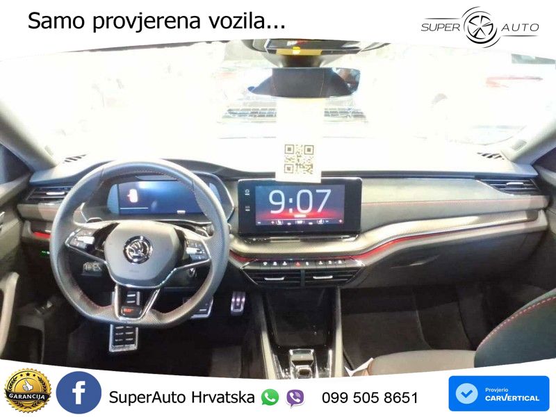 Škoda Octavia Combi RS 2.0 TDI (200 KS) DSG LED+GR SJED+ACC