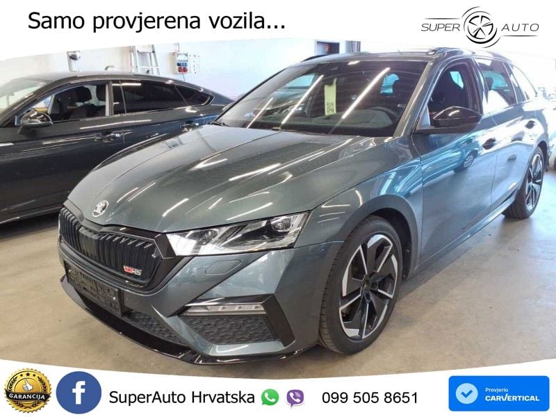 Škoda Octavia Combi RS 2.0 TDI (200 KS) DSG LED+GR SJED+ACC