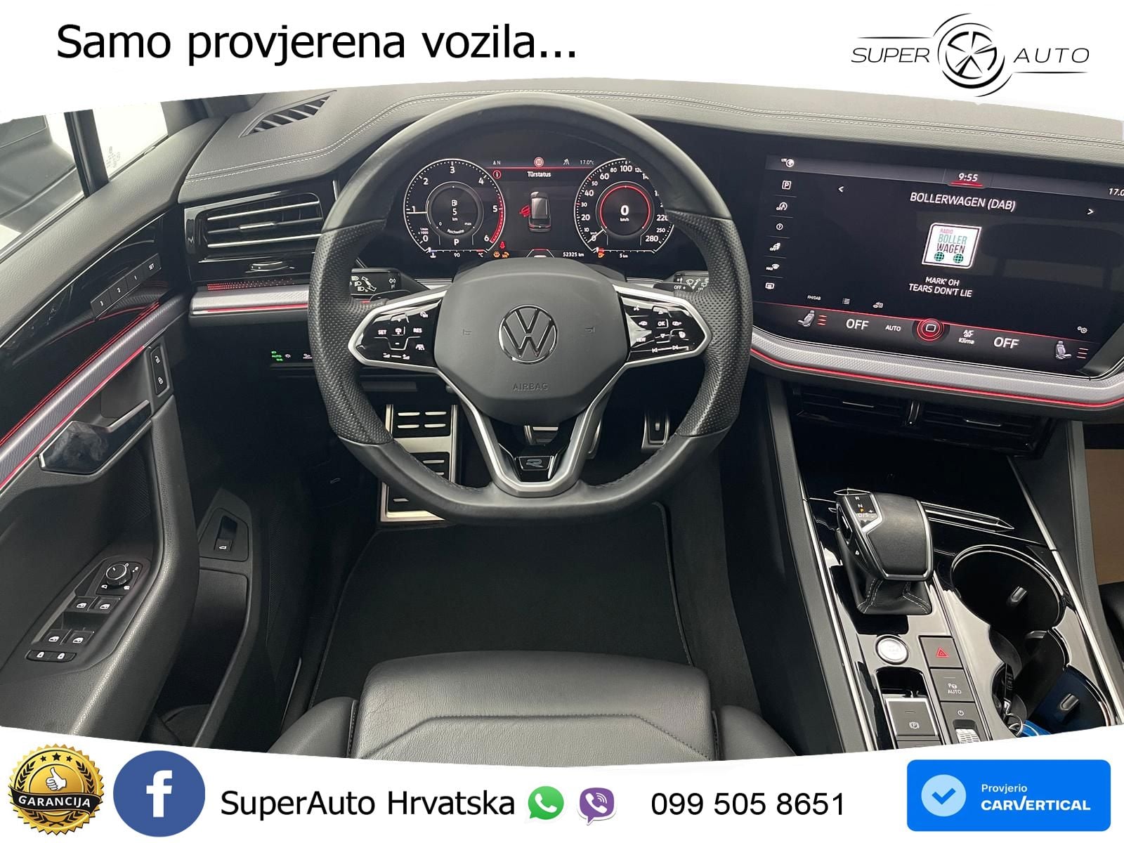 Volkswagen Touareg 3.0 V6 TDI (231 KS) 4MOTION Tiptronic R-Line LED+GR SJED+ACC