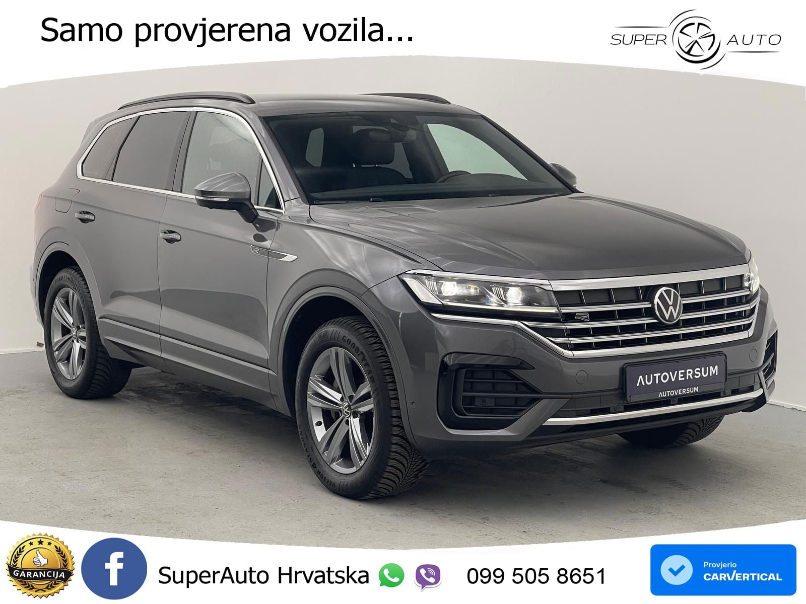 Volkswagen Touareg 3.0 V6 TDI (231 KS) 4MOTION Tiptronic R-Line LED+GR SJED+ACC