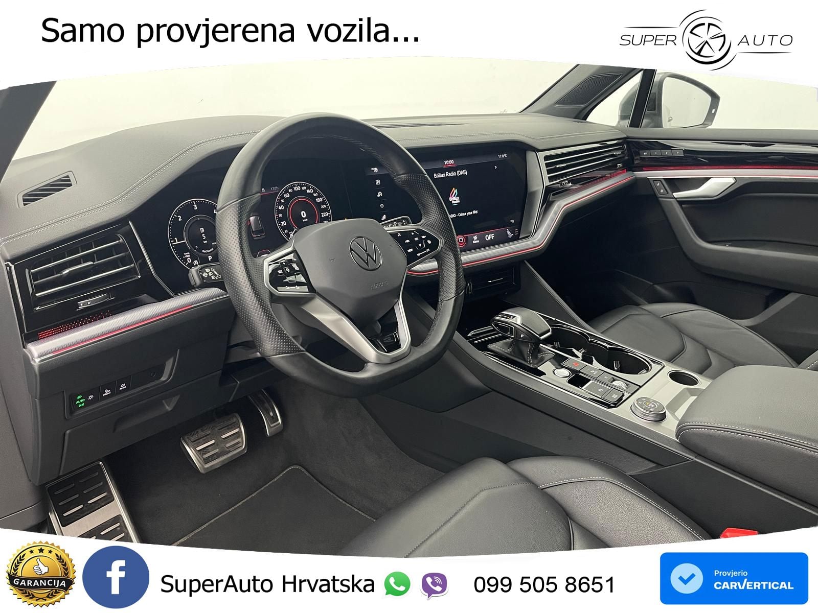 Volkswagen Touareg 3.0 V6 TDI (231 KS) 4MOTION Tiptronic R-Line LED+GR SJED+ACC