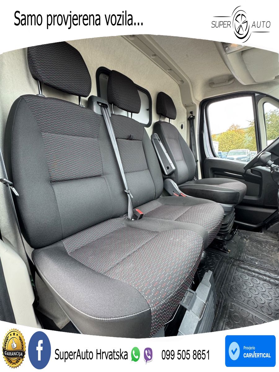 Peugeot Boxer L1 H1 - 3-Sitze/ 1-Hand/Navi/klima/ Euro6 120 KS
