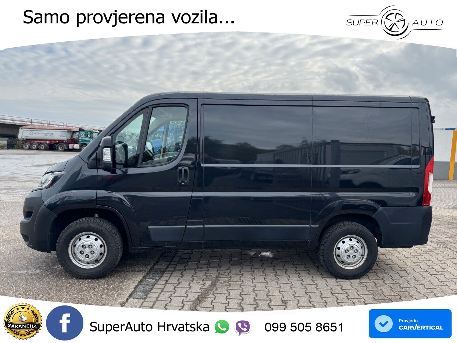 Peugeot Boxer L1 H1 - 3-Sitze/ 1-Hand/Navi/klima/ Euro6 120 KS