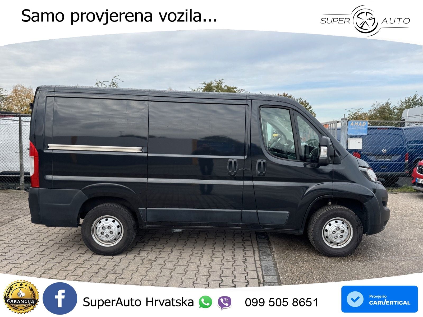 Peugeot Boxer L1 H1 - 3-Sitze/ 1-Hand/Navi/klima/ Euro6 120 KS