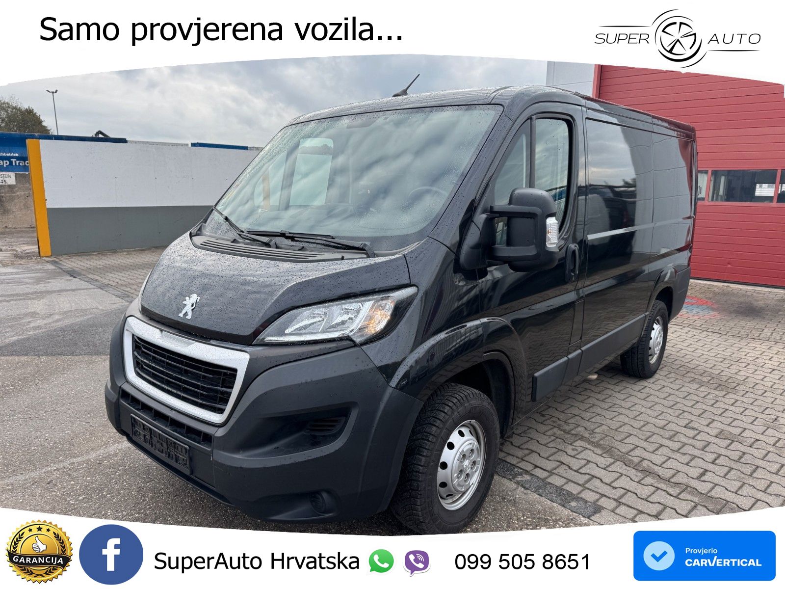 Peugeot Boxer L1 H1 - 3-Sitze/ 1-Hand/Navi/klima/ Euro6 120 KS