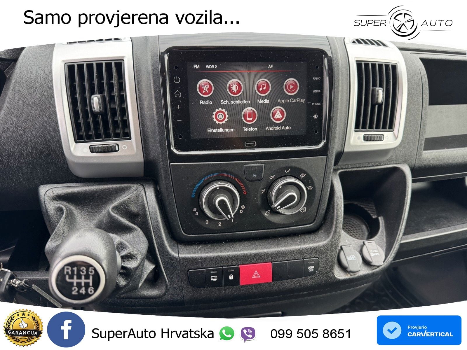 Peugeot Boxer L1 H1 - 3-Sitze/ 1-Hand/Navi/klima/ Euro6 120 KS