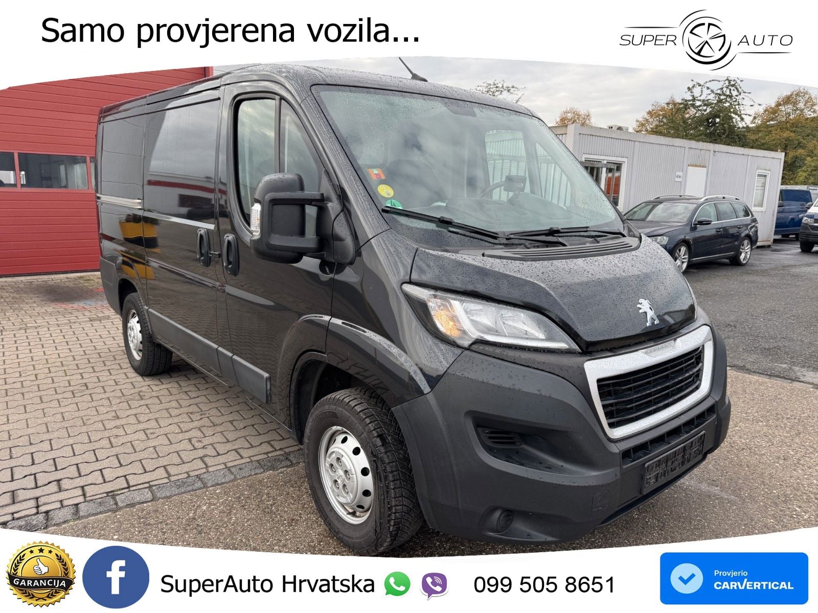 Peugeot Boxer L1 H1 - 3-Sitze/ 1-Hand/Navi/klima/ Euro6 120 KS