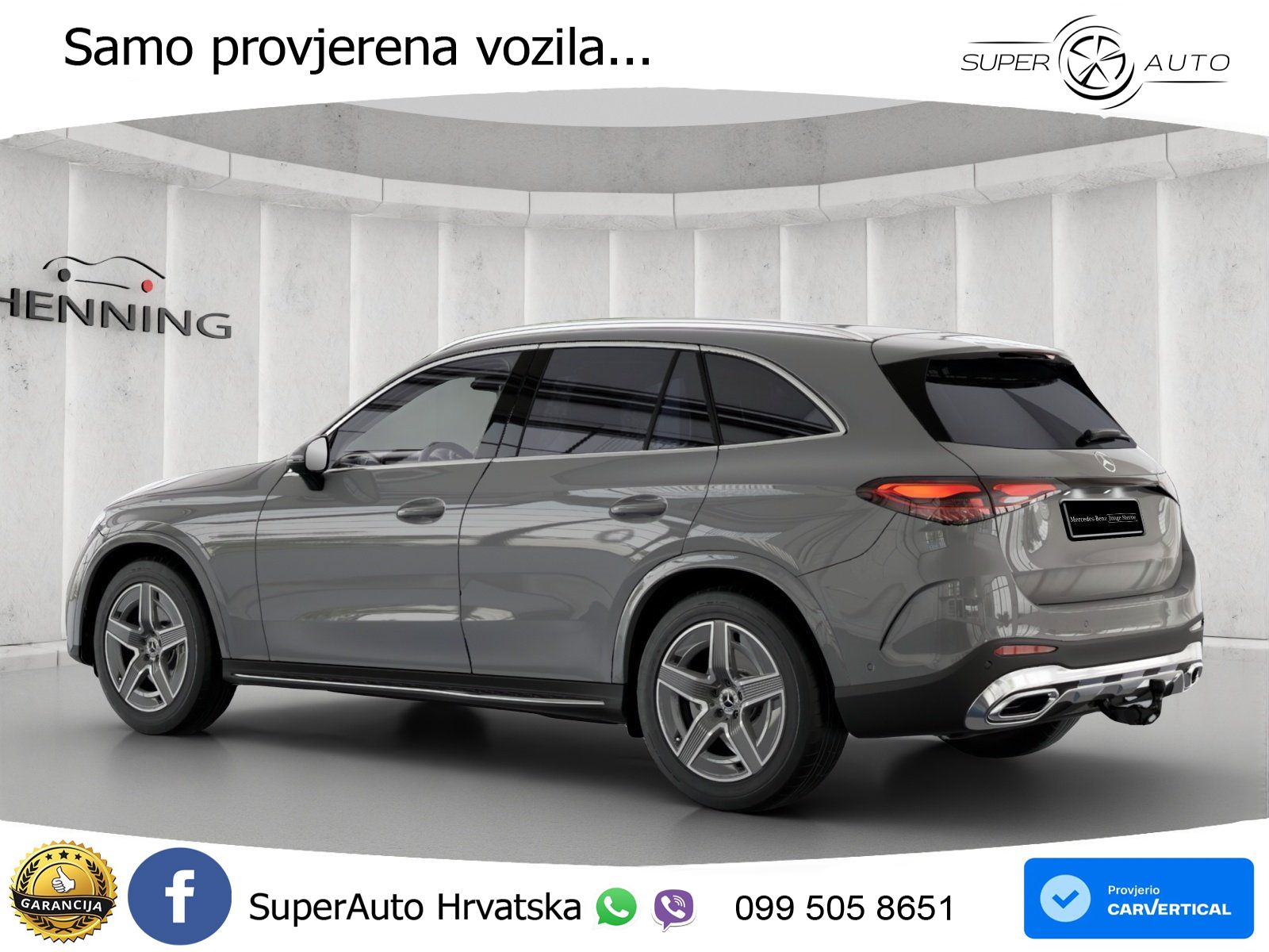 Mercedes GLC 200 (204 KS) 4MATIC 9G-TRONIC AMG LED+GR SJED+ACC