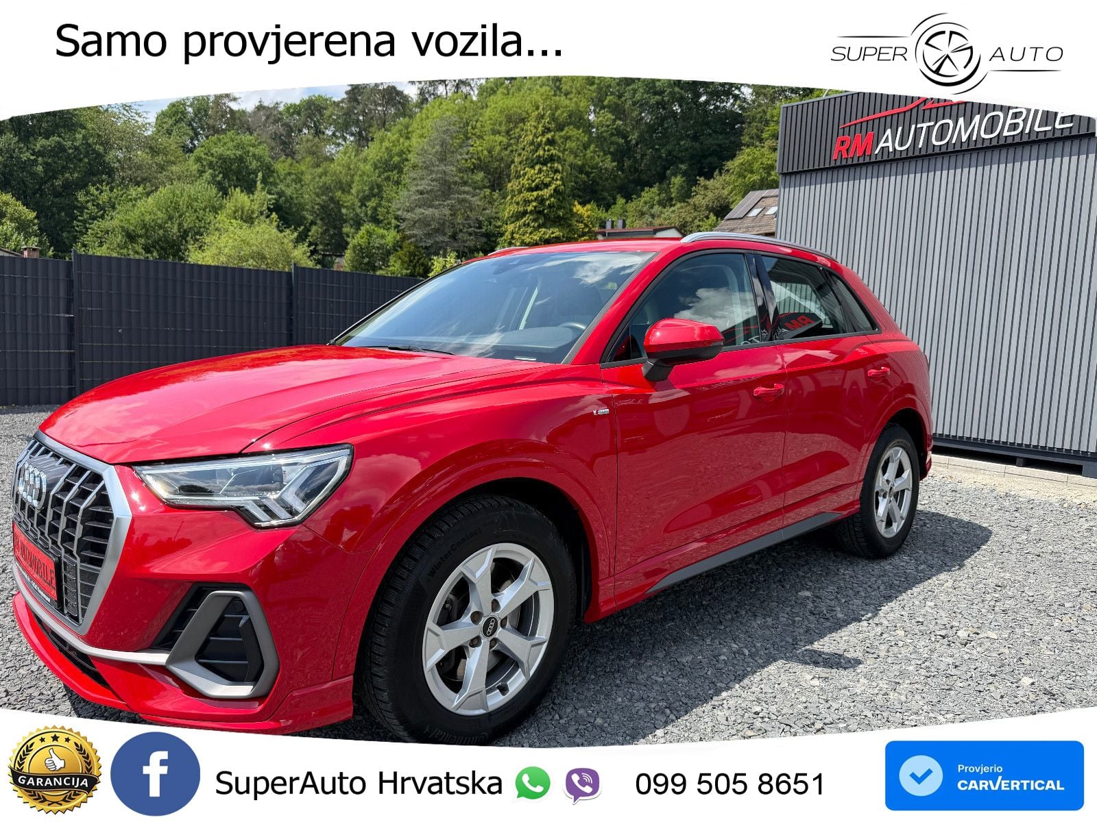 Audi Q3 40 TFSI (190 KS) quattro S tronic S line LED+GR SJED+ACC