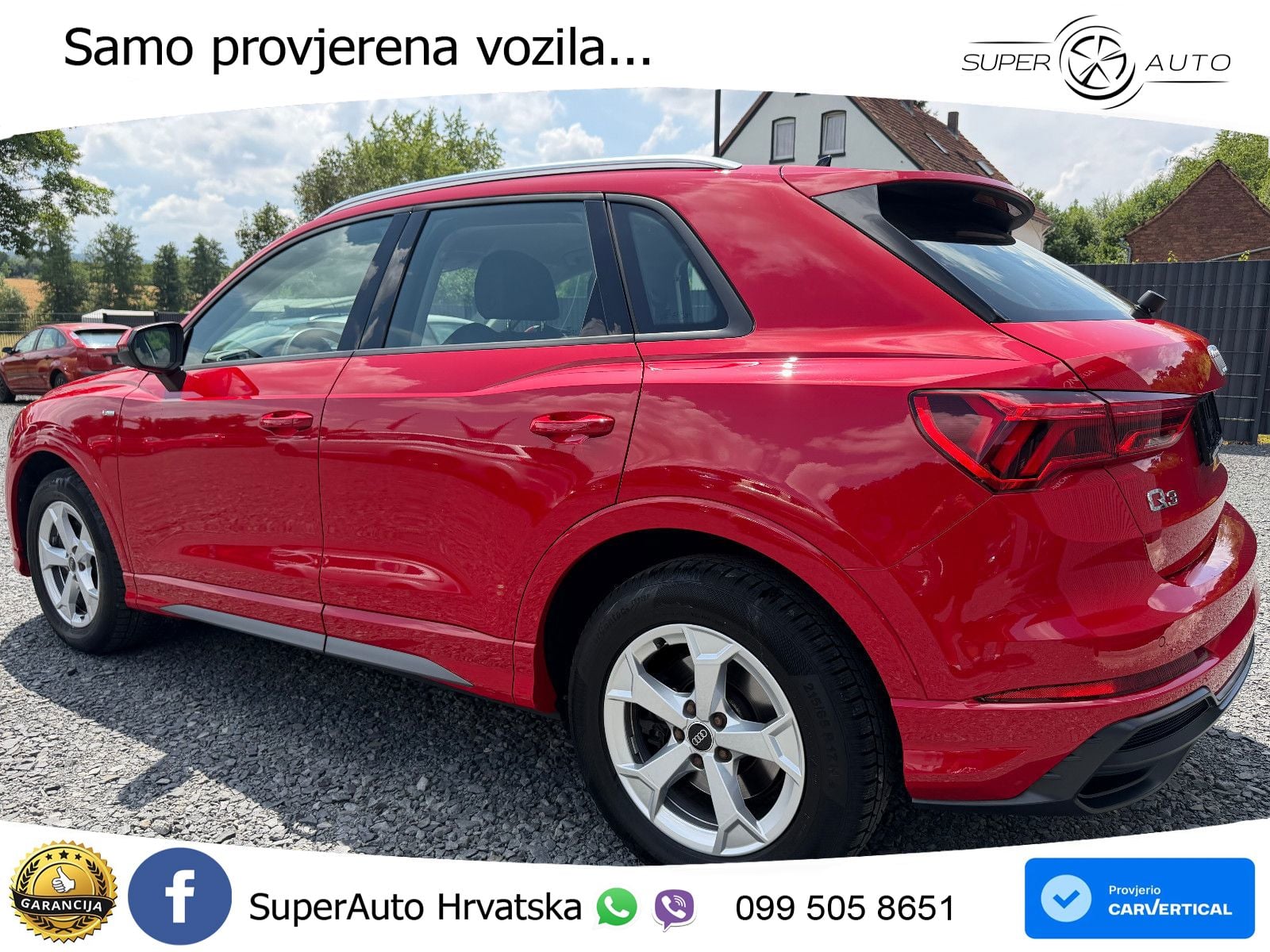 Audi Q3 40 TFSI (190 KS) quattro S tronic S line LED+GR SJED+ACC