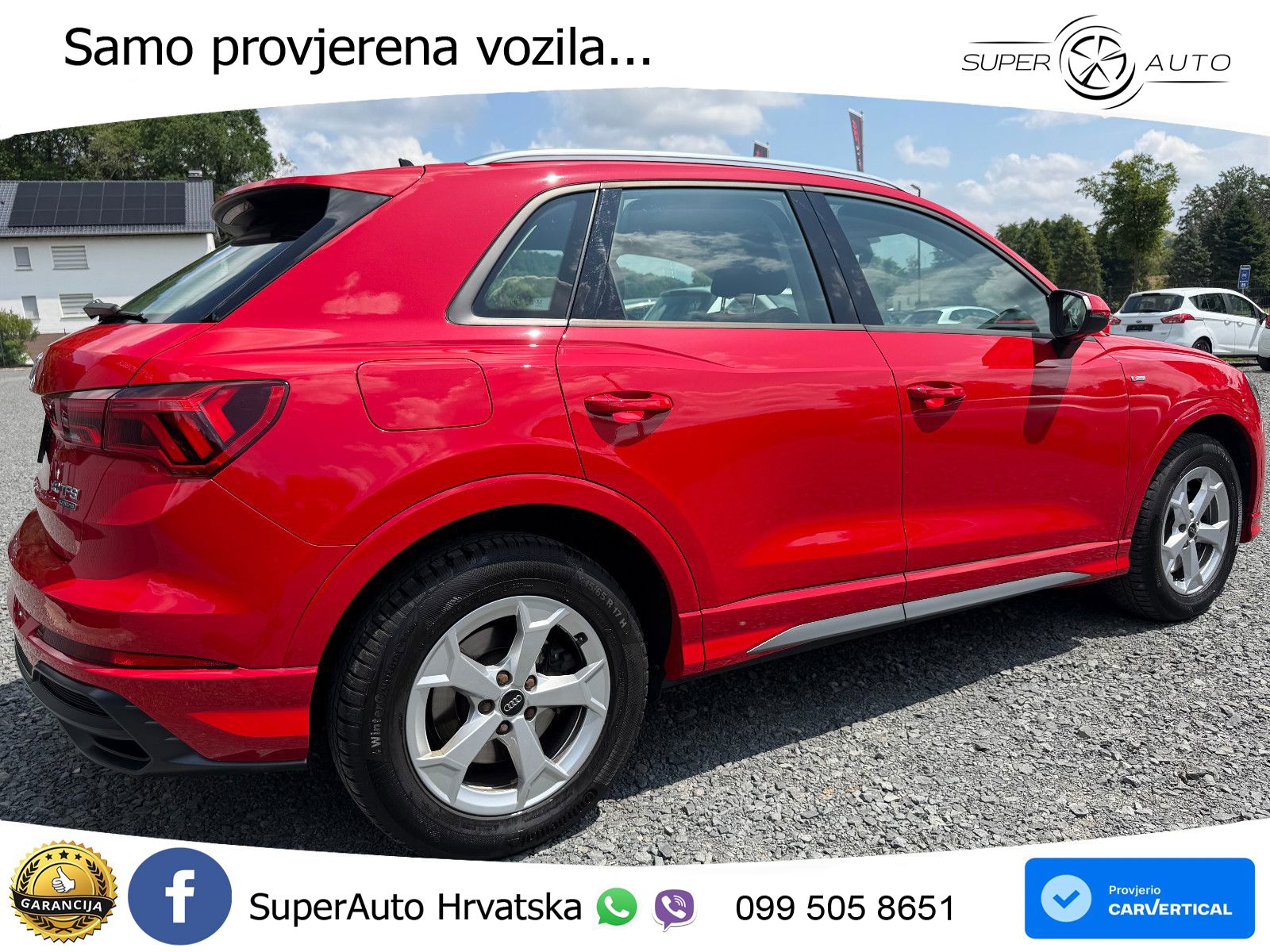 Audi Q3 40 TFSI (190 KS) quattro S tronic S line LED+GR SJED+ACC