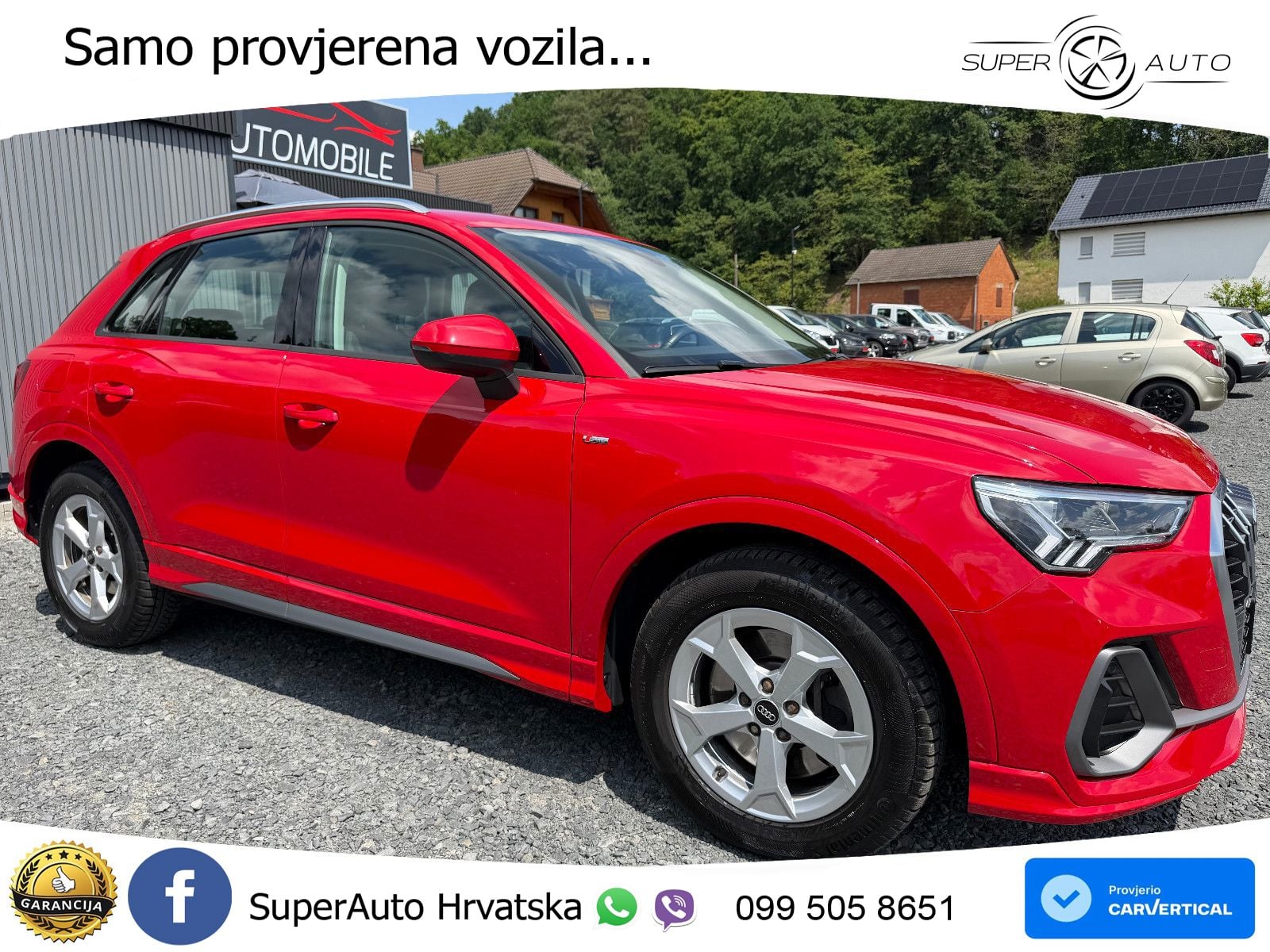Audi Q3 40 TFSI (190 KS) quattro S tronic S line LED+GR SJED+ACC