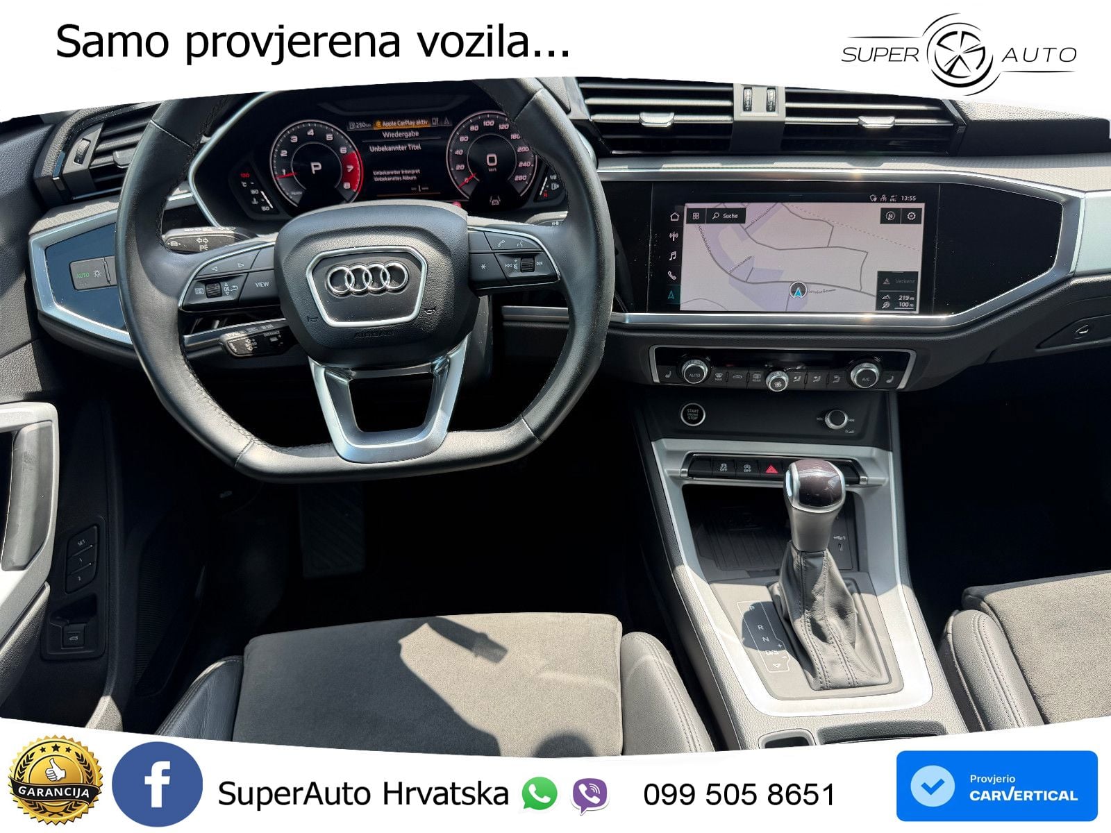 Audi Q3 40 TFSI (190 KS) quattro S tronic S line LED+GR SJED+ACC