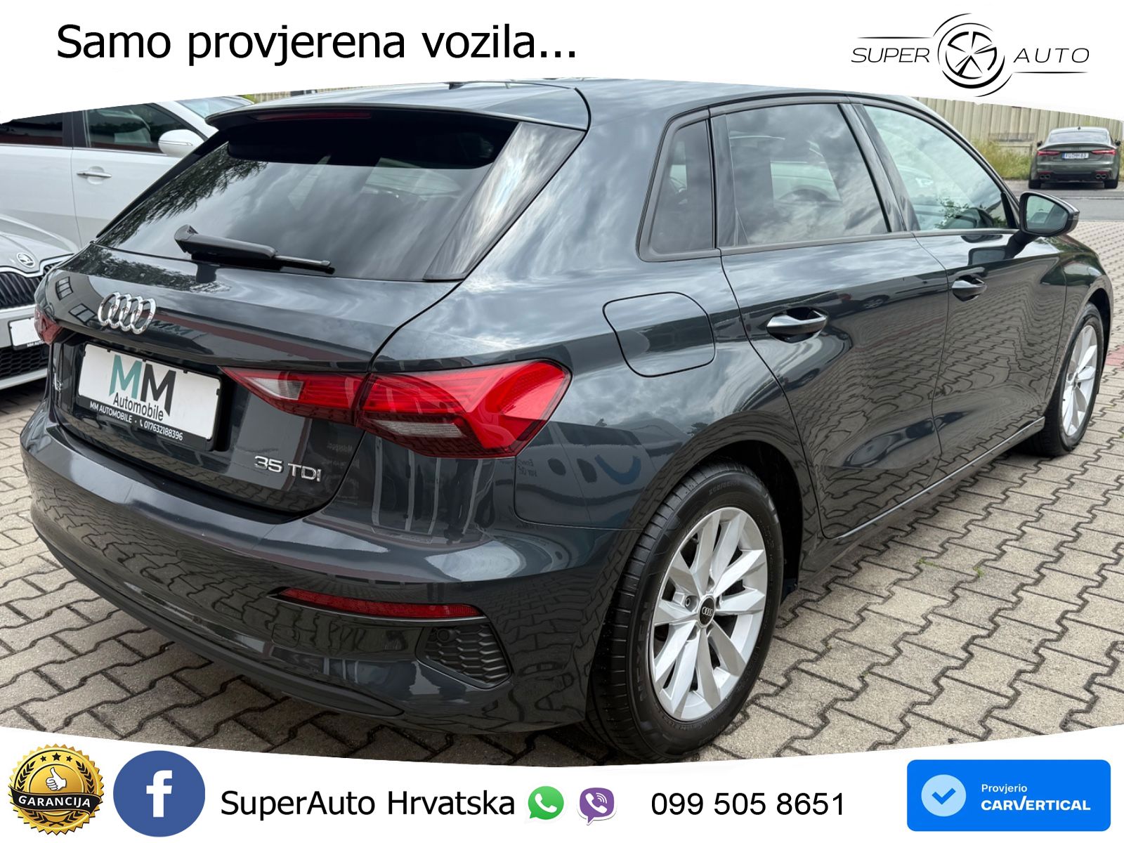 Audi A3 35 TDI (150 KS) S tronic LED+GR SJED+ACC