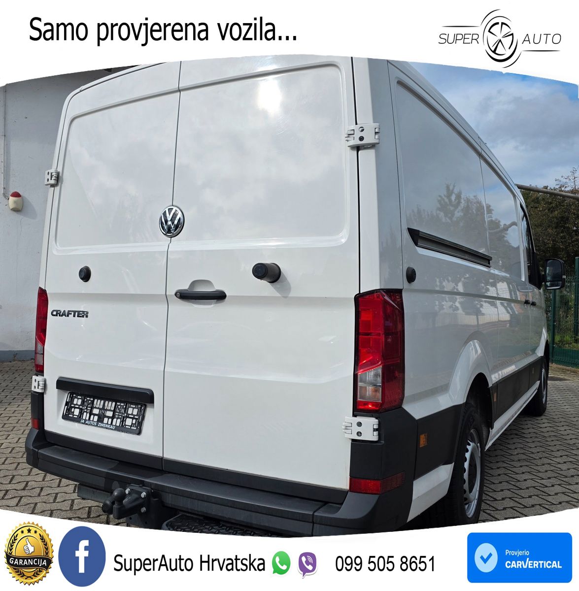 Volkswagen Crafter Kasten 35 L2FWD,2.0TDI,Ahk,Klima 140 KS