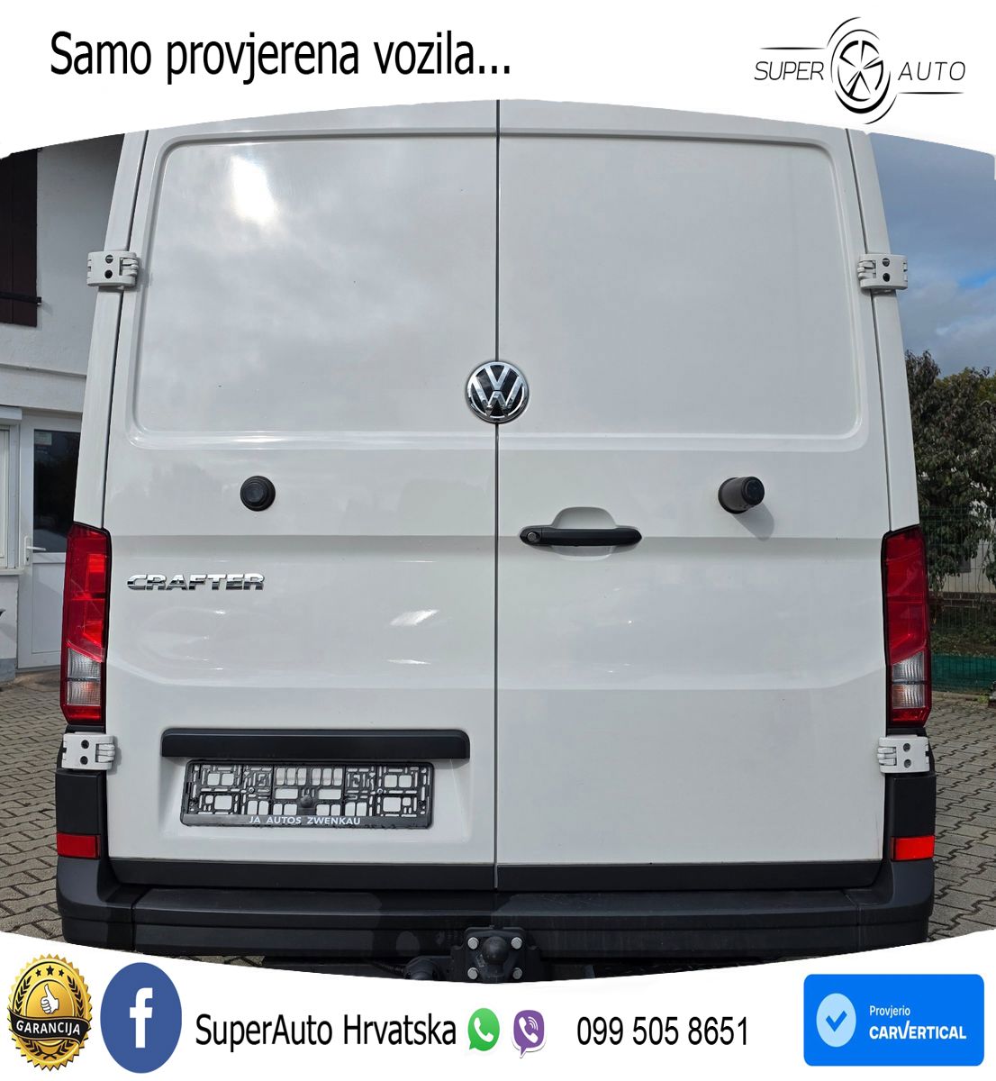 Volkswagen Crafter Kasten 35 L2FWD,2.0TDI,Ahk,Klima 140 KS