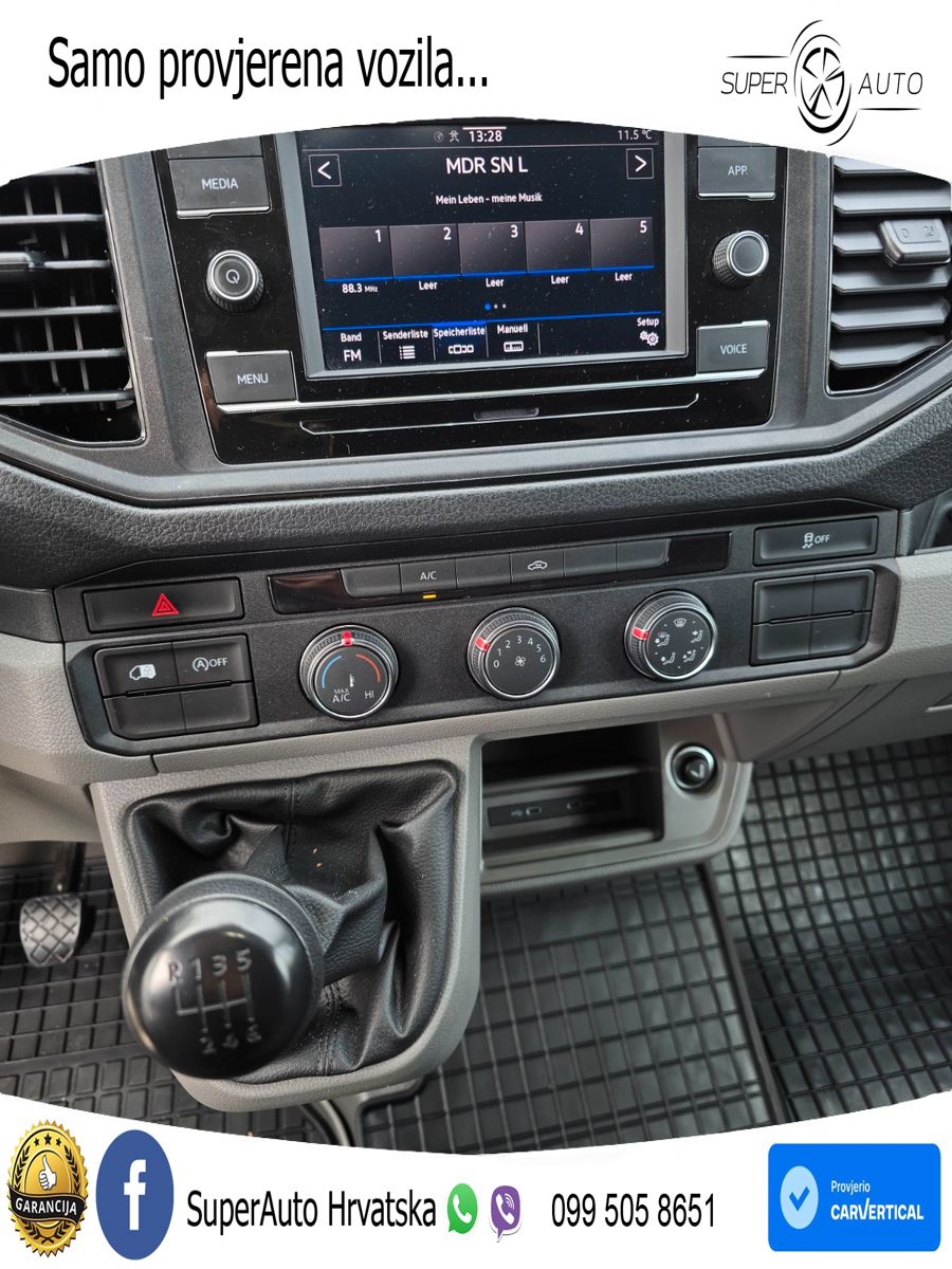 Volkswagen Crafter Kasten 35 L2FWD,2.0TDI,Ahk,Klima 140 KS