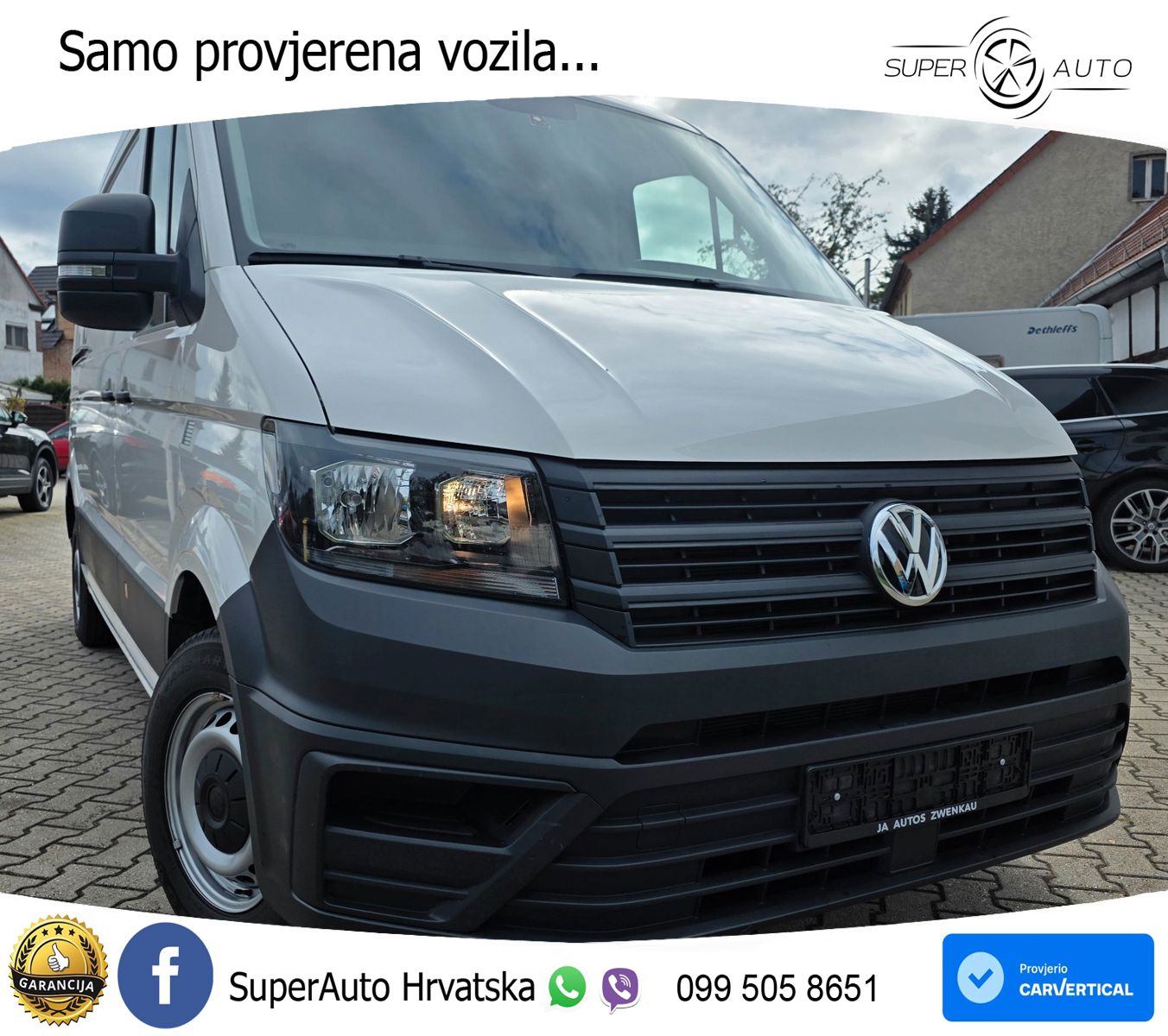 Volkswagen Crafter Kasten 35 L2FWD,2.0TDI,Ahk,Klima 140 KS