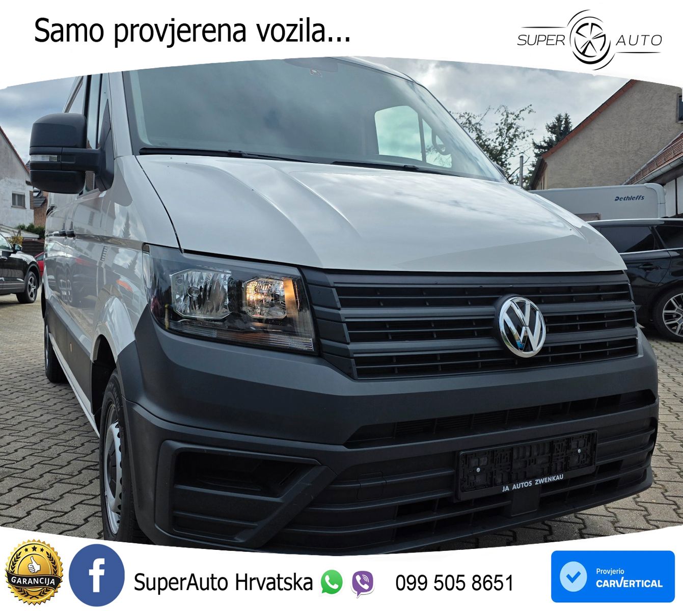 Volkswagen Crafter Kasten 35 L2FWD,2.0TDI,Ahk,Klima 140 KS