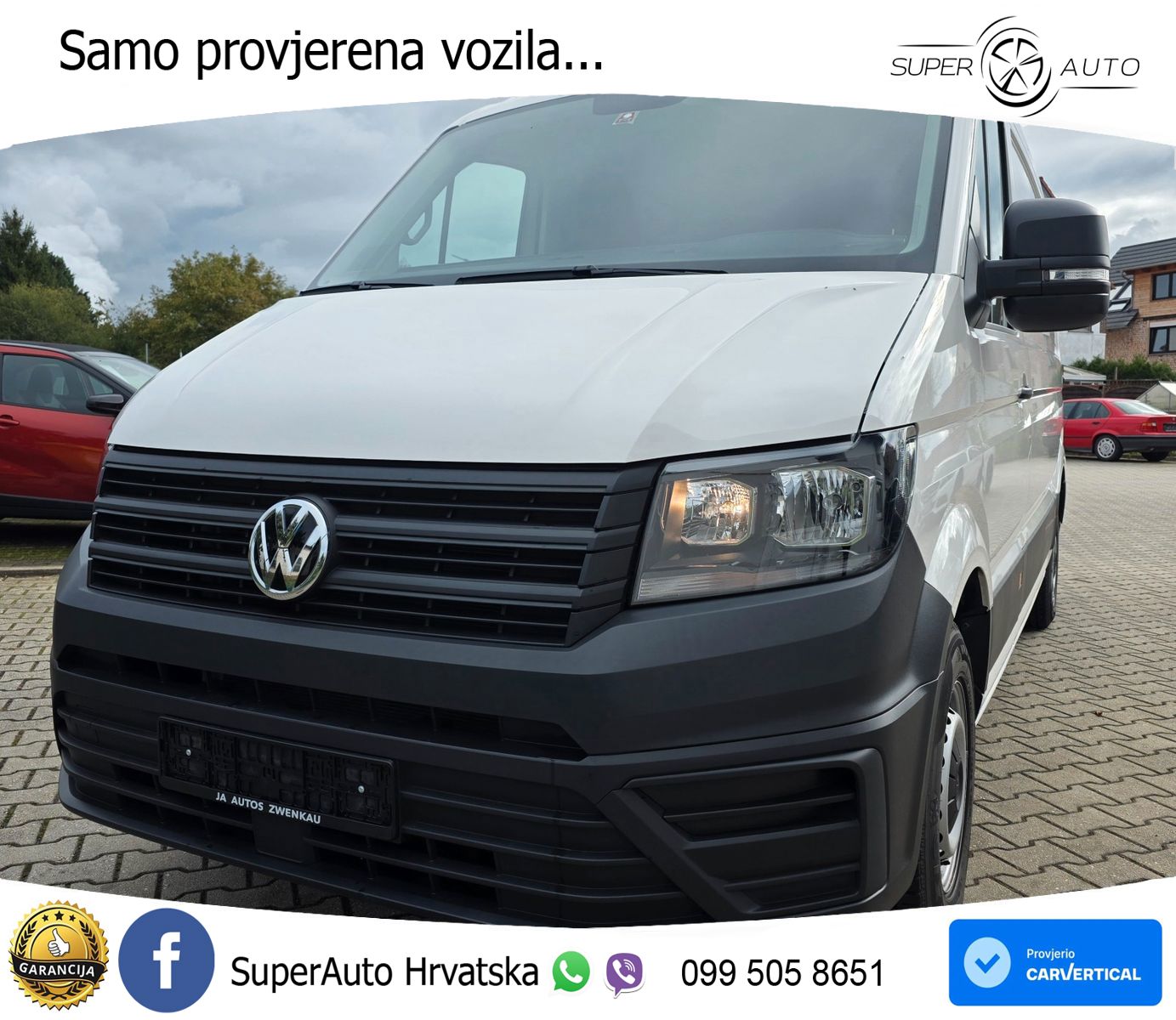 Volkswagen Crafter Kasten 35 L2FWD,2.0TDI,Ahk,Klima 140 KS