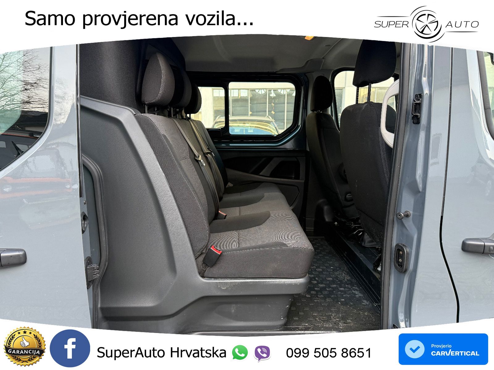 Renault Trafic 2.0 dCi L2H1 DoKa 2,8t+5 Si+Navi+LED+AHK 131 KS