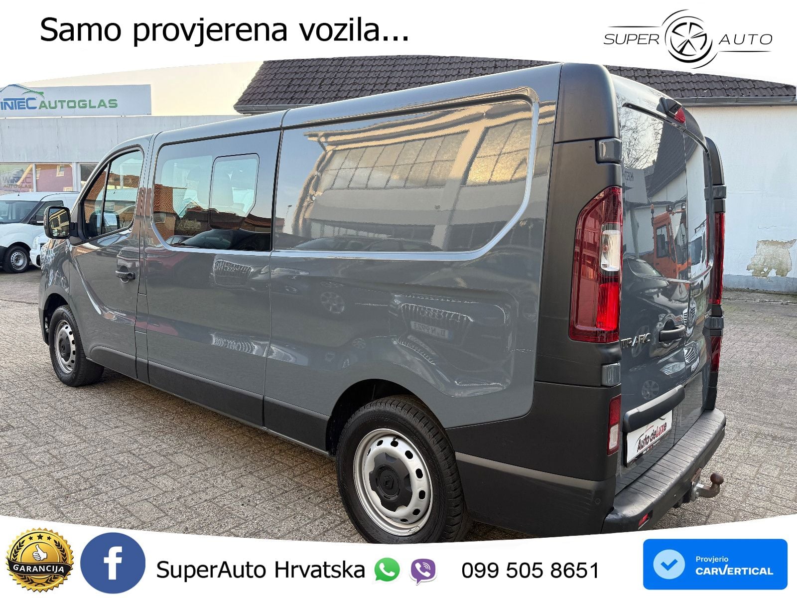 Renault Trafic 2.0 dCi L2H1 DoKa 2,8t+5 Si+Navi+LED+AHK 131 KS