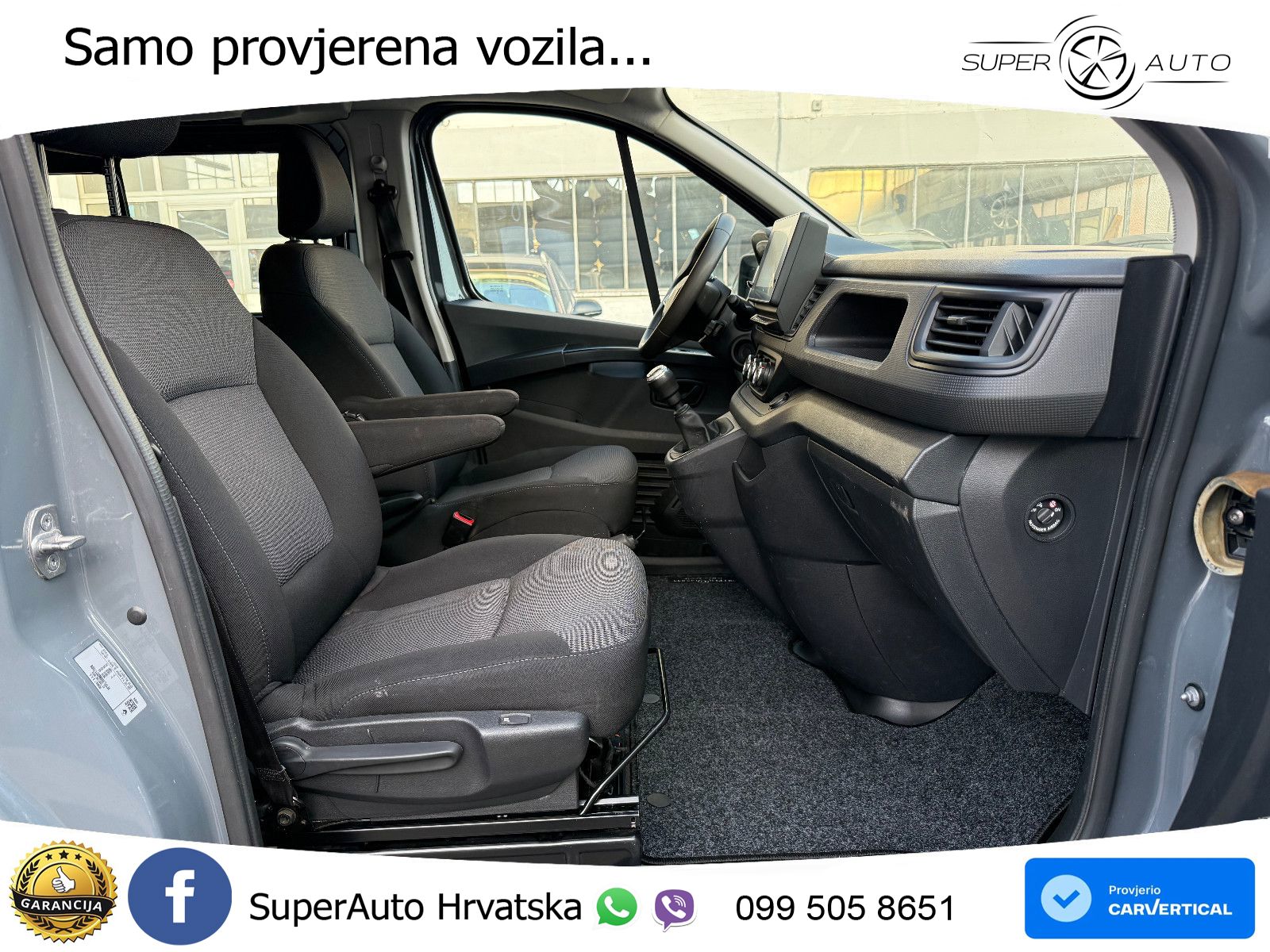 Renault Trafic 2.0 dCi L2H1 DoKa 2,8t+5 Si+Navi+LED+AHK 131 KS