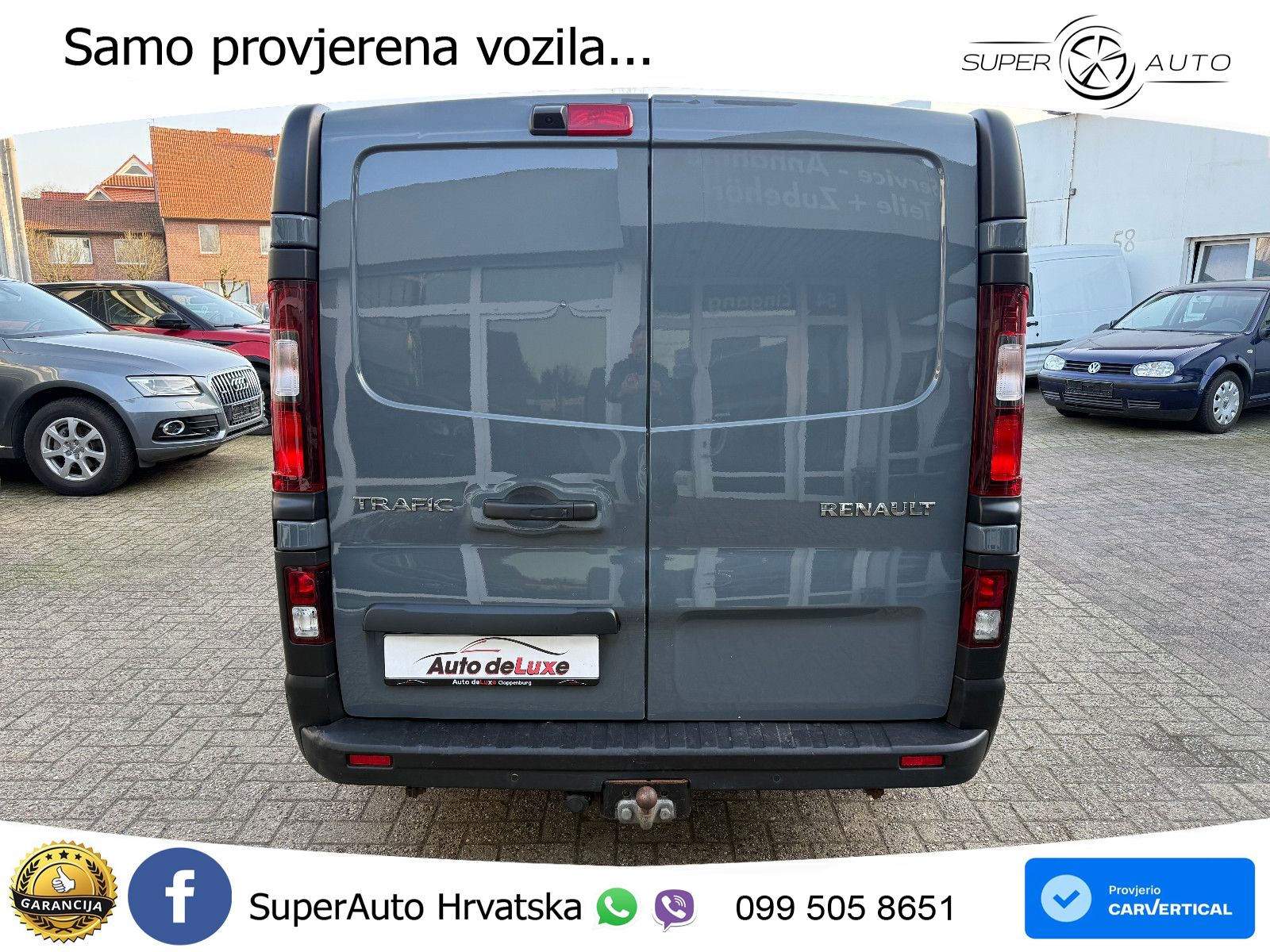 Renault Trafic 2.0 dCi L2H1 DoKa 2,8t+5 Si+Navi+LED+AHK 131 KS