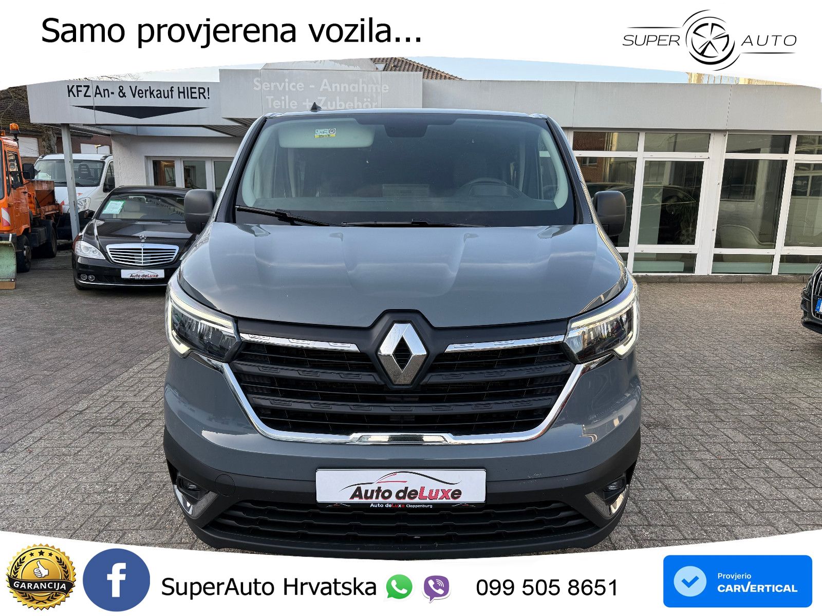 Renault Trafic 2.0 dCi L2H1 DoKa 2,8t+5 Si+Navi+LED+AHK 131 KS