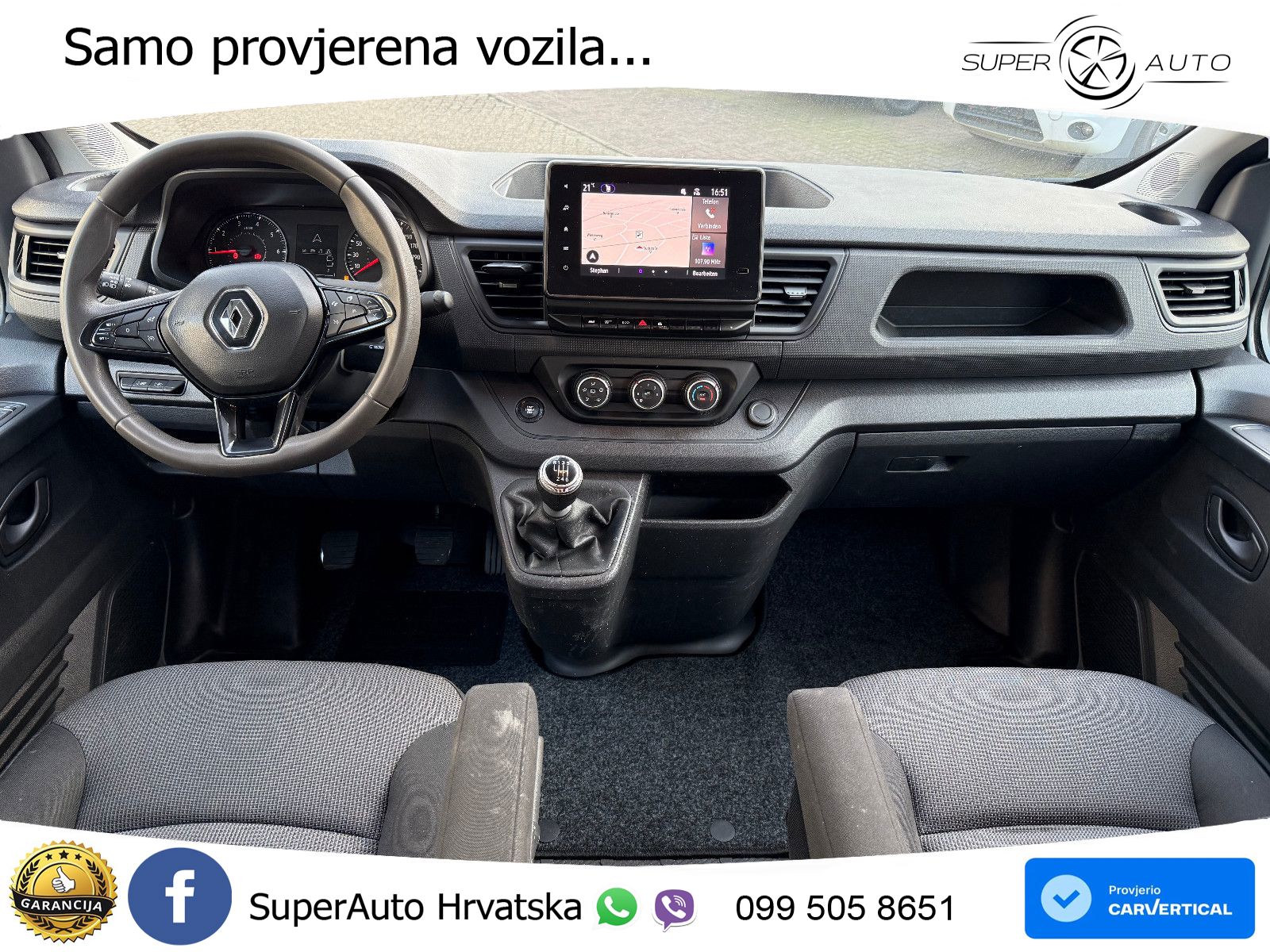 Renault Trafic 2.0 dCi L2H1 DoKa 2,8t+5 Si+Navi+LED+AHK 131 KS