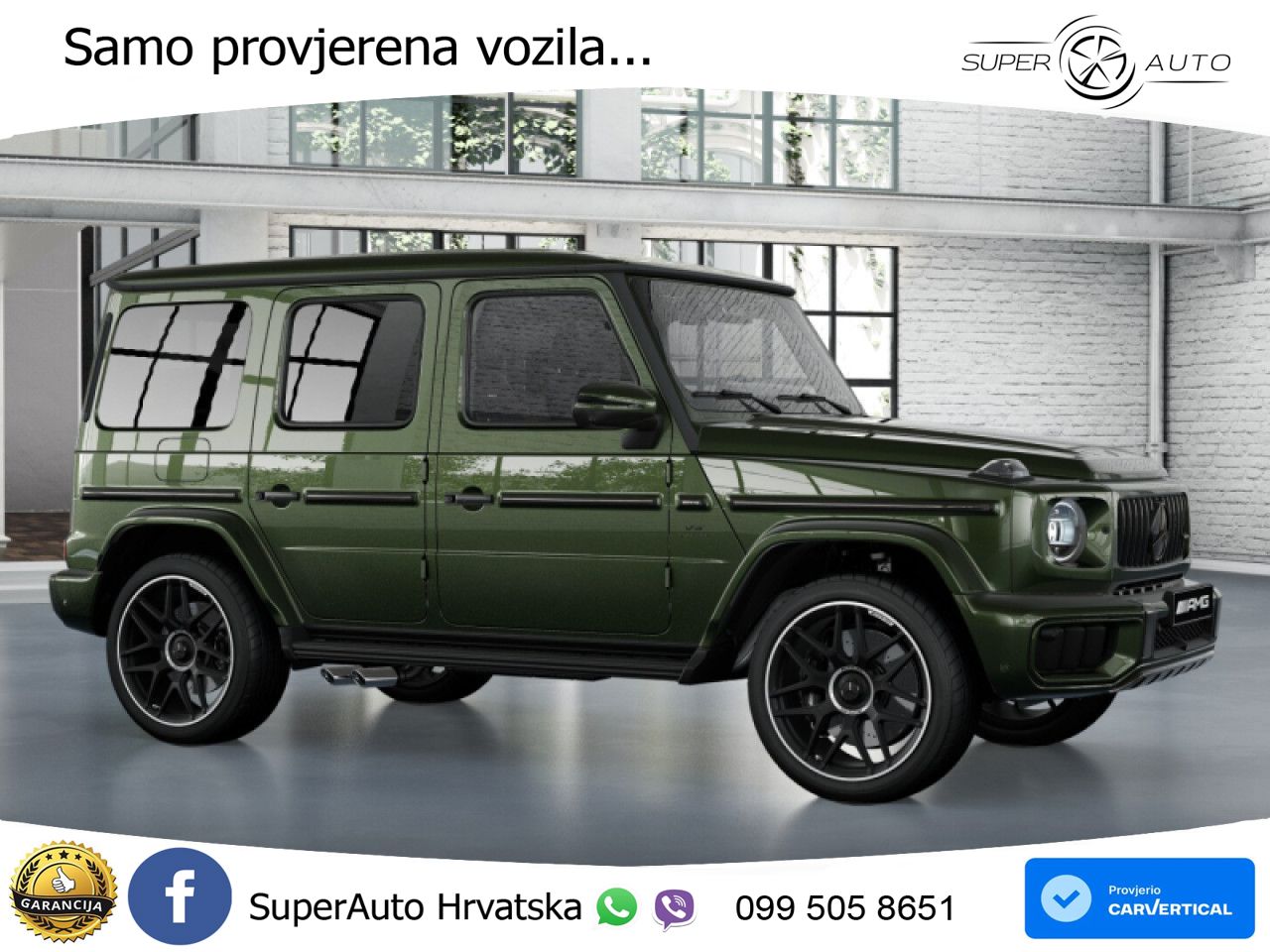 Mercedes AMG G 63 Long V8 (585 KS) 4MATIC 9G-TRONIC AMG SPEEDSHIFT TCT