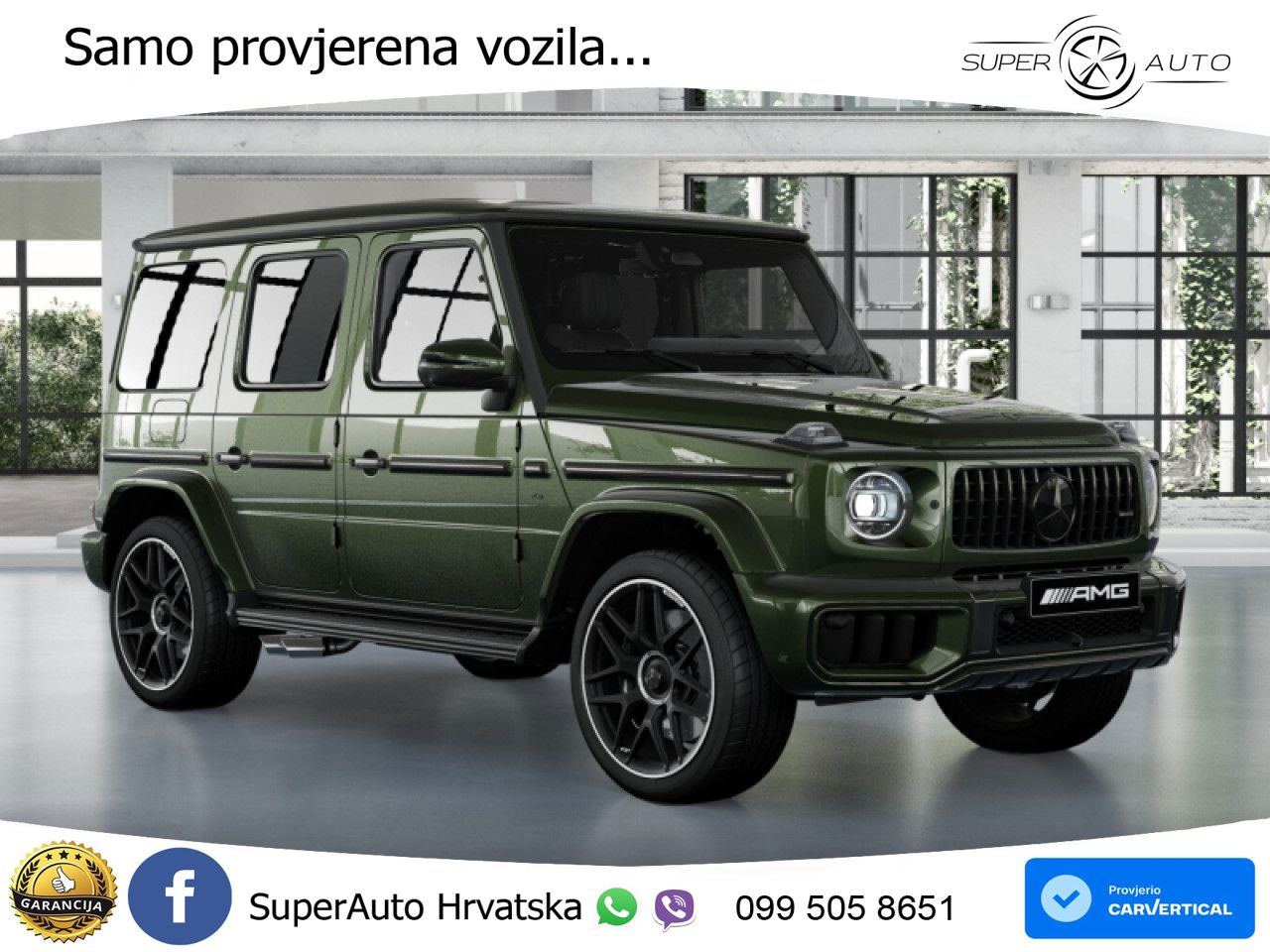 Mercedes AMG G 63 Long V8 (585 KS) 4MATIC 9G-TRONIC AMG SPEEDSHIFT TCT