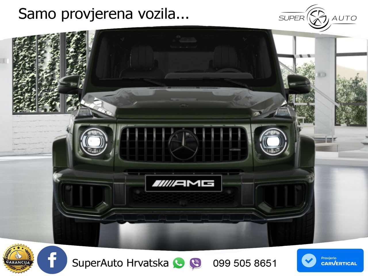 Mercedes AMG G 63 Long V8 (585 KS) 4MATIC 9G-TRONIC AMG SPEEDSHIFT TCT