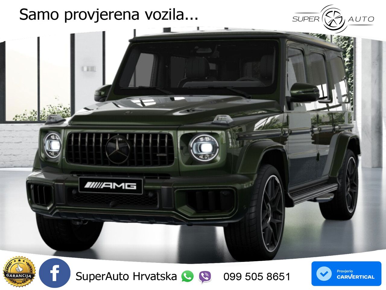Mercedes AMG G 63 Long V8 (585 KS) 4MATIC 9G-TRONIC AMG SPEEDSHIFT TCT