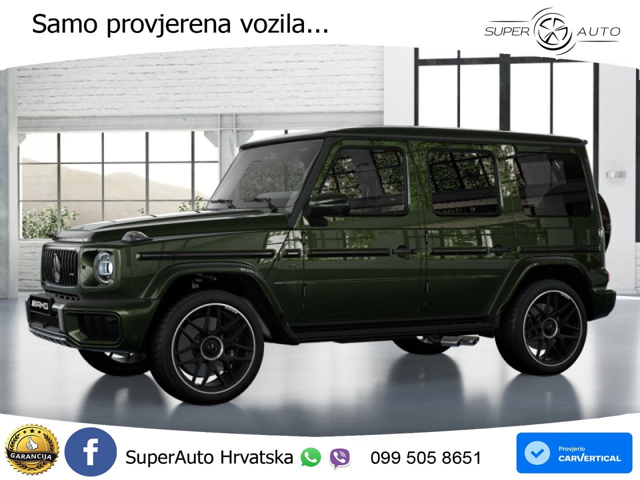 Mercedes AMG G 63 Long V8 (585 KS) 4MATIC 9G-TRONIC AMG SPEEDSHIFT TCT