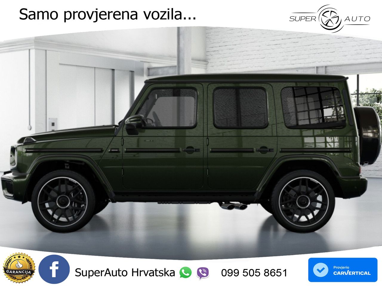 Mercedes AMG G 63 Long V8 (585 KS) 4MATIC 9G-TRONIC AMG SPEEDSHIFT TCT