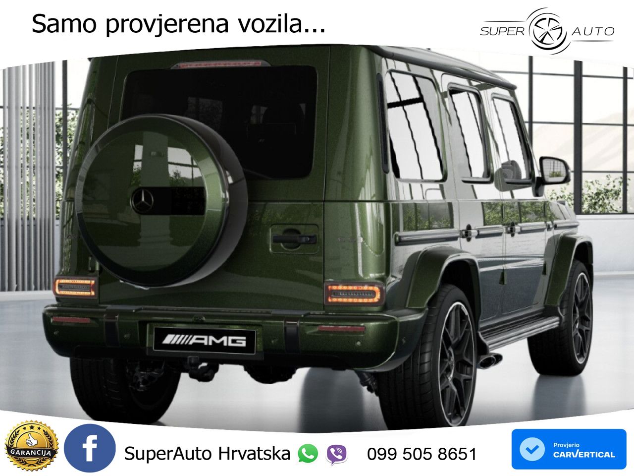 Mercedes AMG G 63 Long V8 (585 KS) 4MATIC 9G-TRONIC AMG SPEEDSHIFT TCT