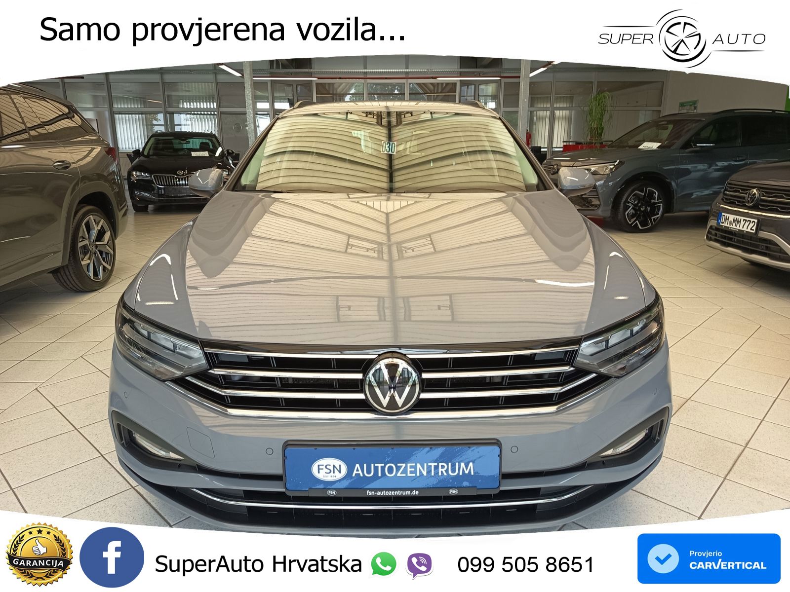 Volkswagen Passat Variant 2.0 TDI (150 KS) DSG Business LED+GR SJED+ACC