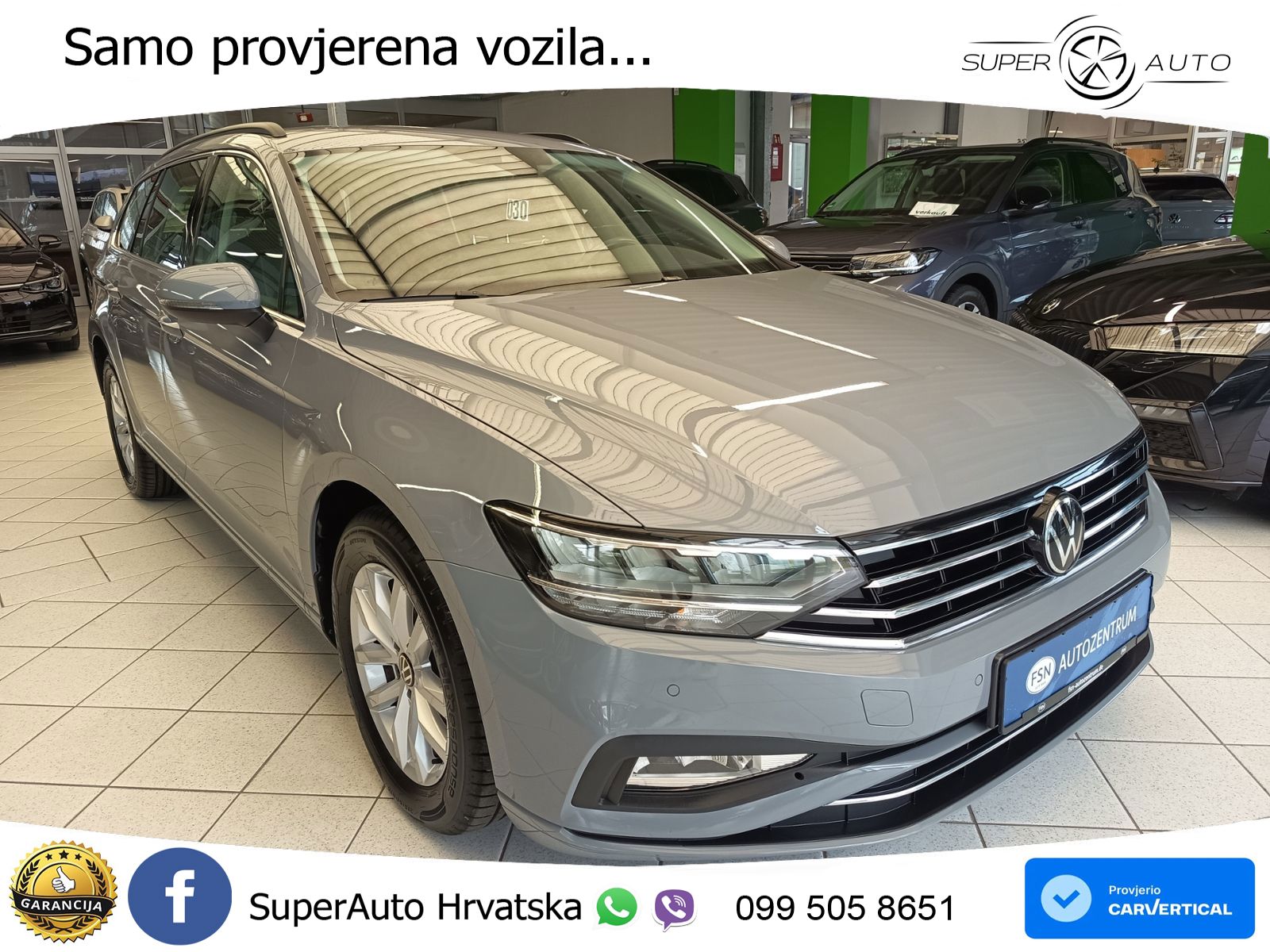Volkswagen Passat Variant 2.0 TDI (150 KS) DSG Business LED+GR SJED+ACC