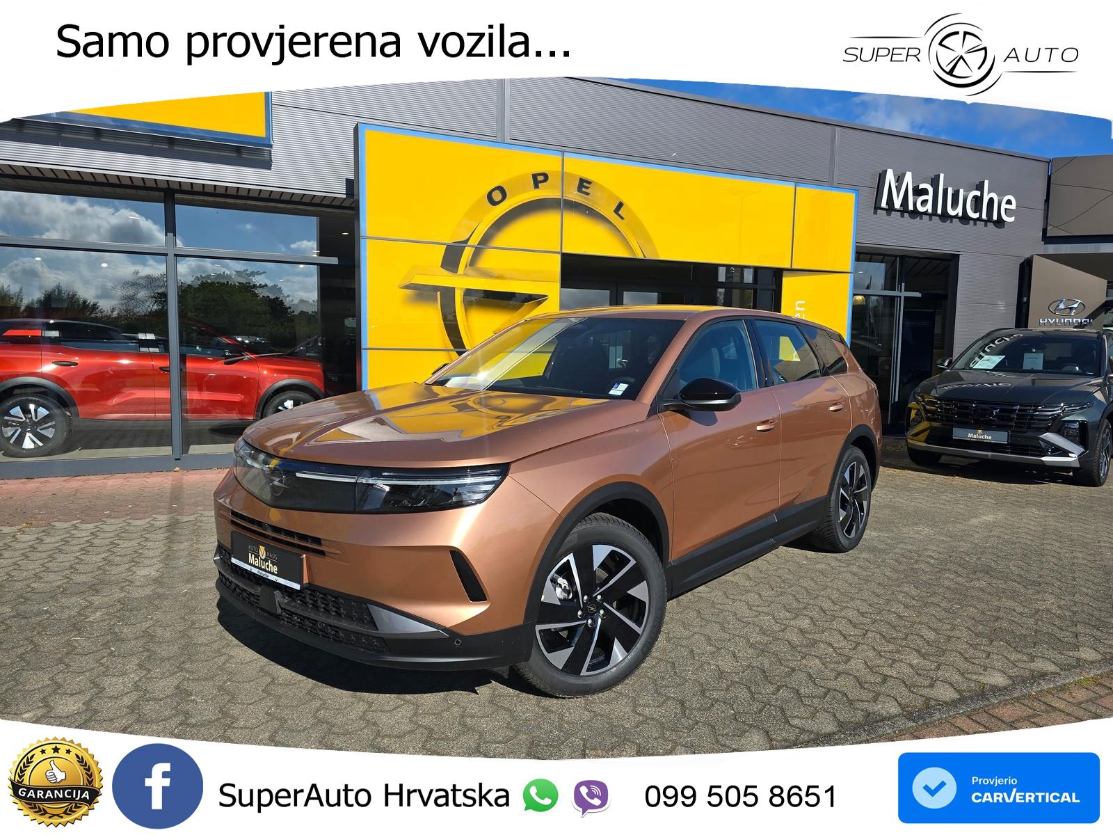 Opel Grandland 1.2 Turbo (145 KS) Hybrid eDCT LED+GR SJED+ACC