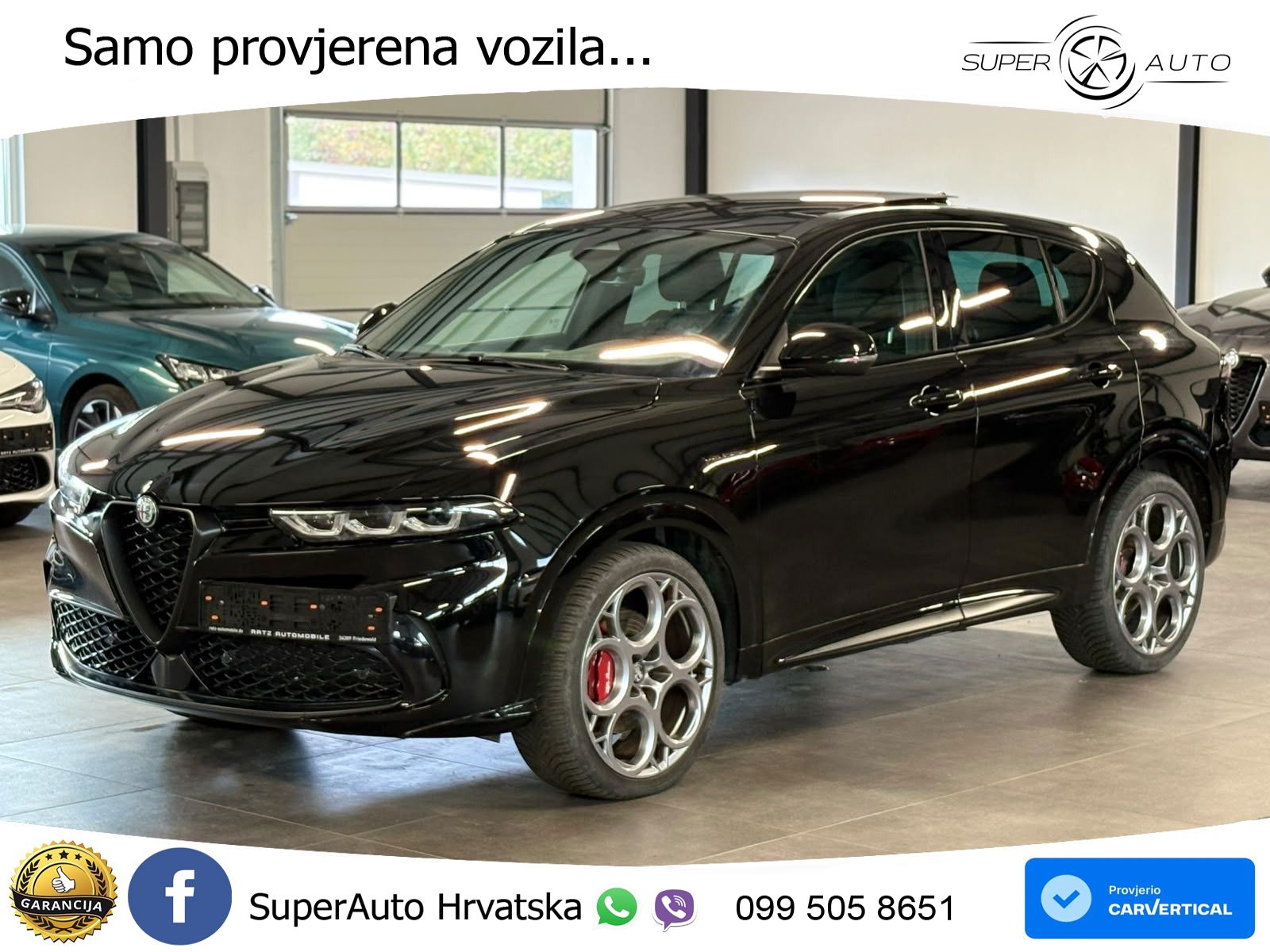 Alfa Romeo Tonale 1.5 VGT (160 KS) 48V-Hybrid TCT LED+GR SJED+ACC